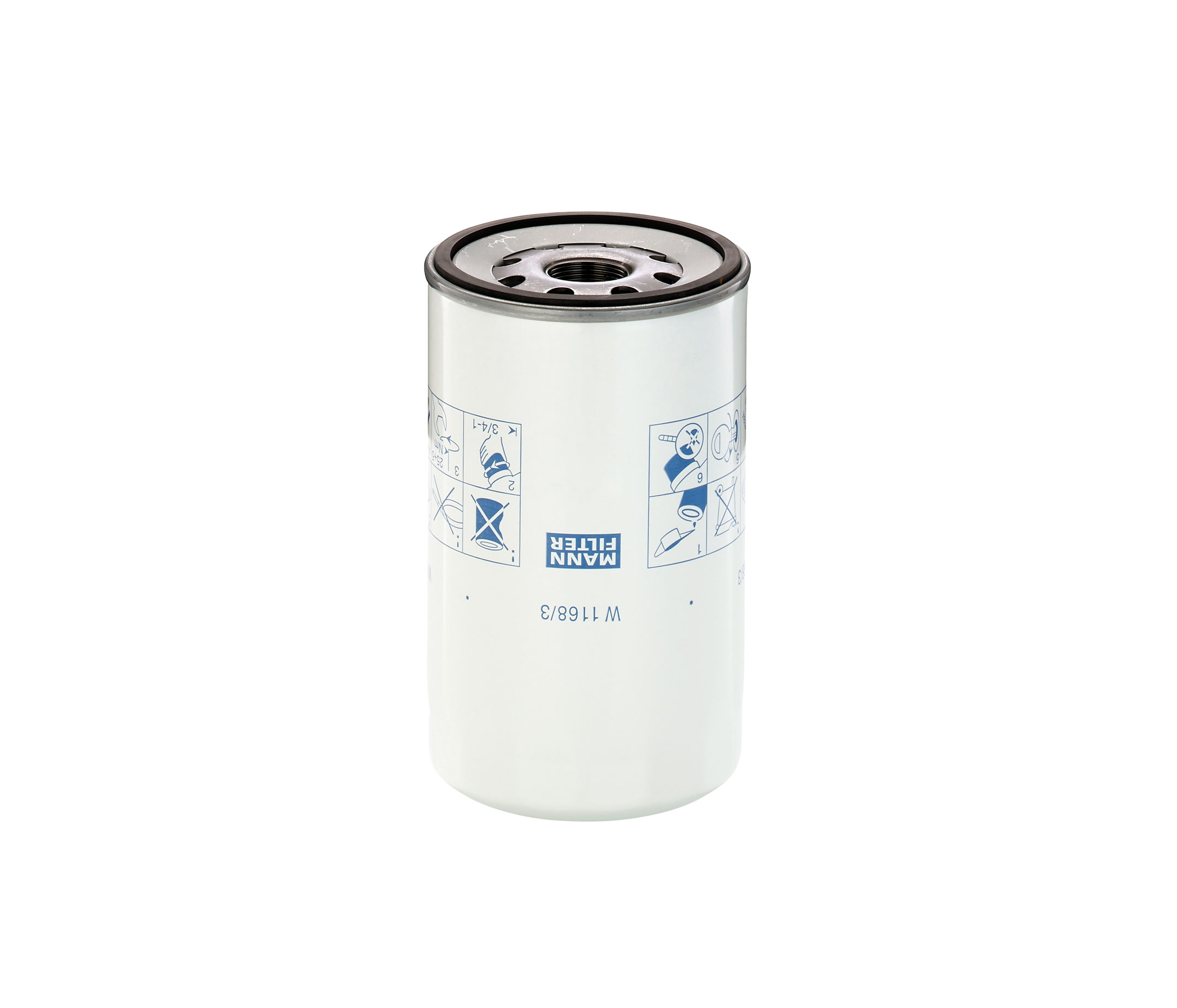Įsigykite MANN-FILTER Alyvos filtras Prekės Nr.: W 1168/3 už žemiausią 26,00 € kainą