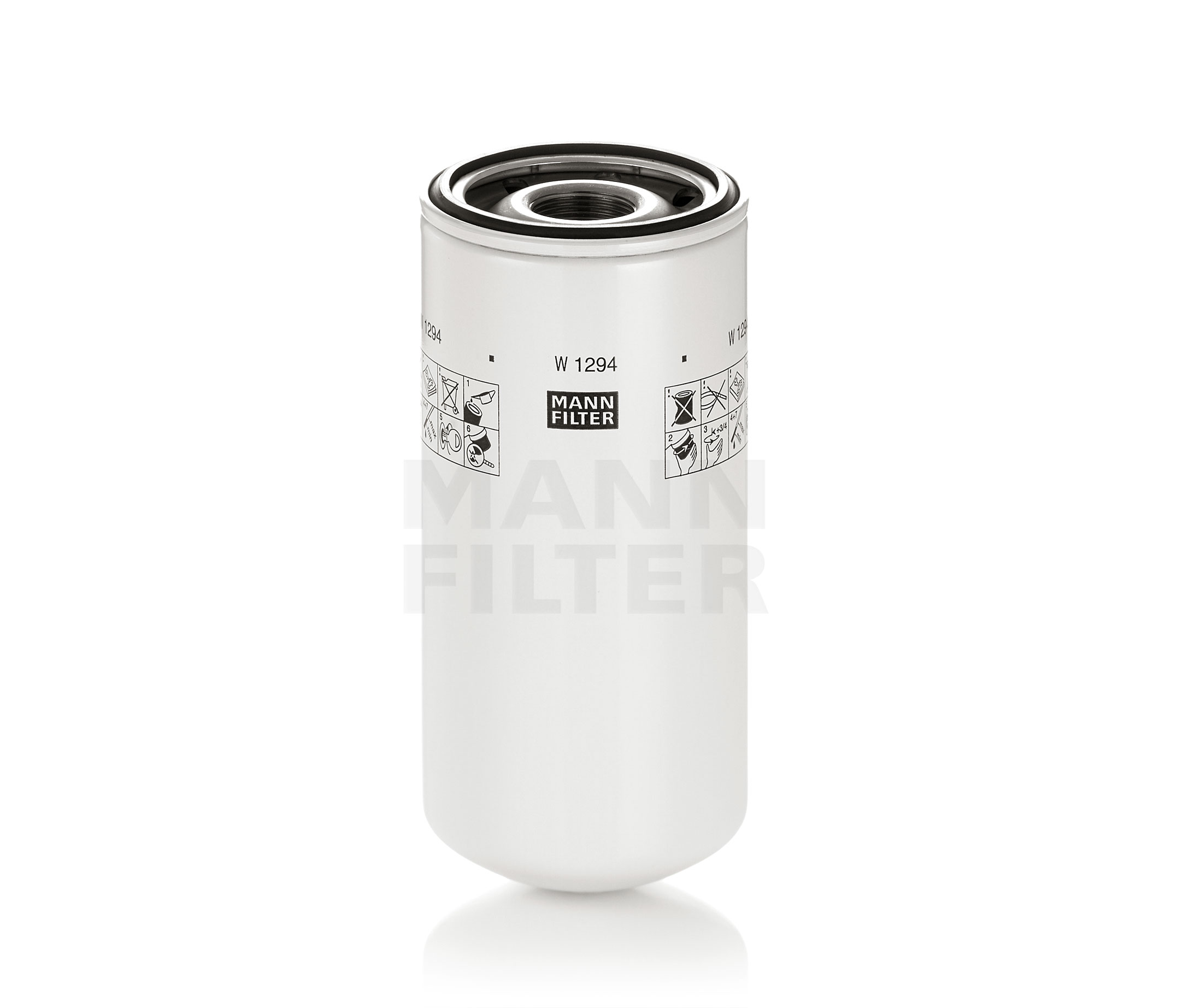 Köp MANN-FILTER Oljefilter Produktnummer: W 1294 till det förmånliga priset av 542,00 kr