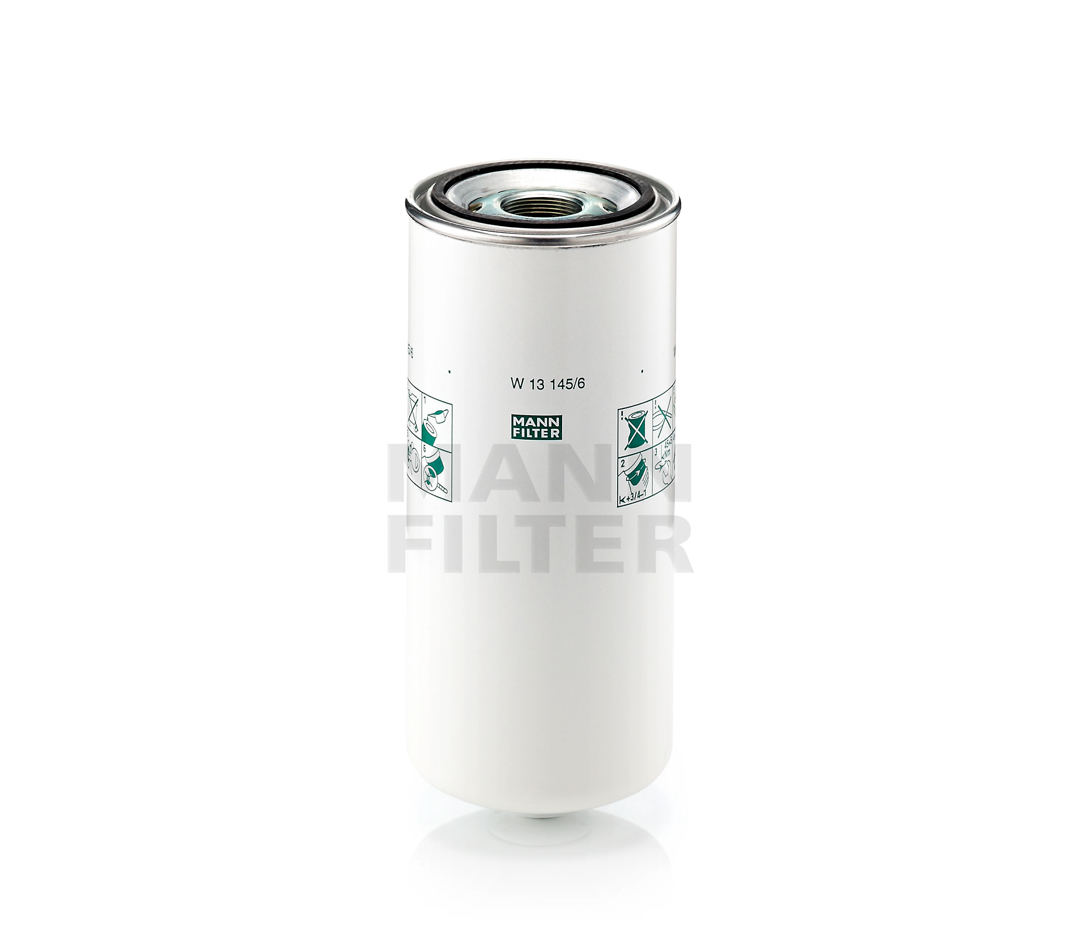 Köp MANN-FILTER Oljefilter Produktnummer: W 13 145/6 till det förmånliga priset av 467,32 kr
