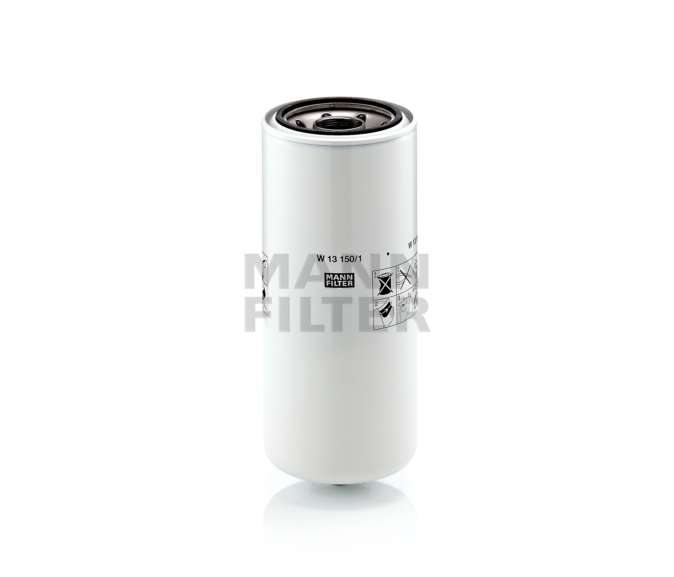 Köp MANN-FILTER Oljefilter Produktnummer: W 13 150/1 till det förmånliga priset av 628,59 kr
