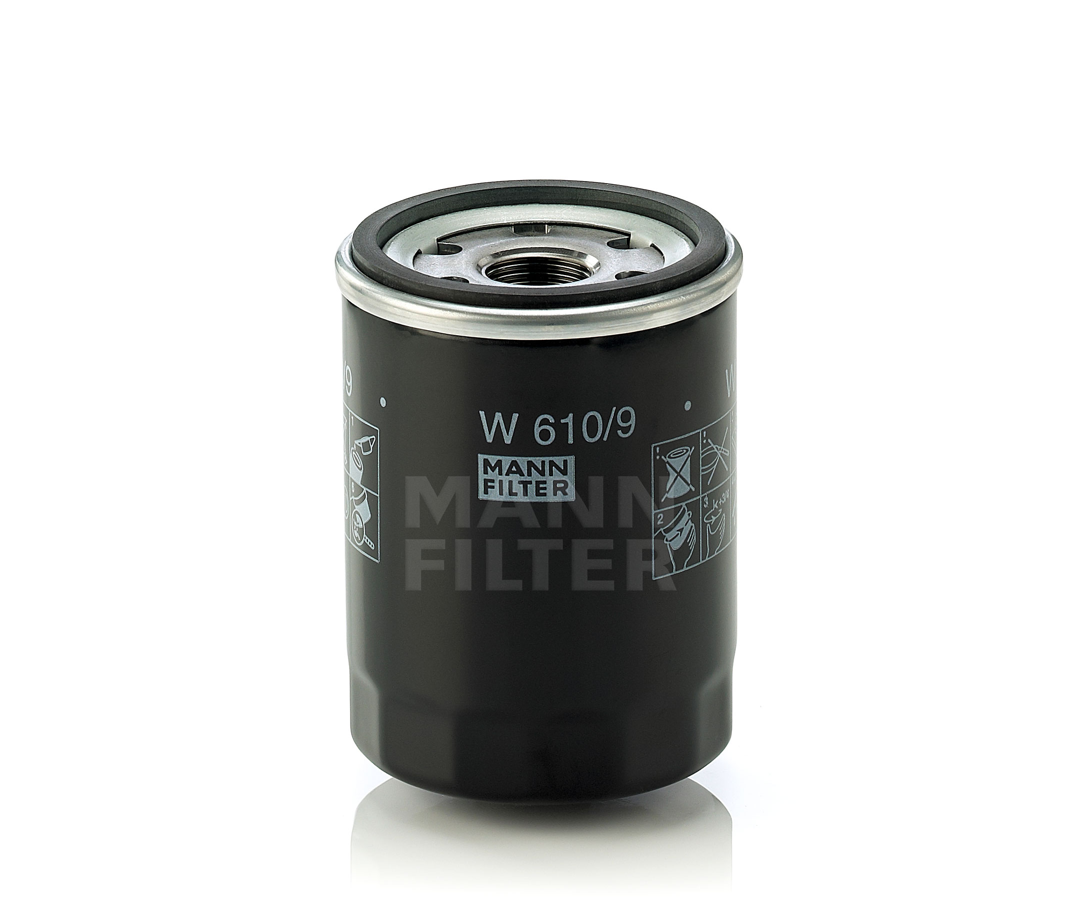 Vásároljon MANN-FILTER Olajszűrő alkatrészt, termékkód: W 610/9 alacsony áron: 3623,00 Ft