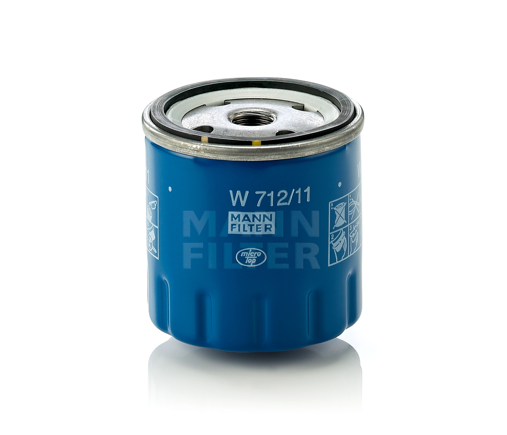Vásároljon MANN-FILTER Olajszűrő alkatrészt, termékkód: W 712/11 alacsony áron: 4792,00 Ft