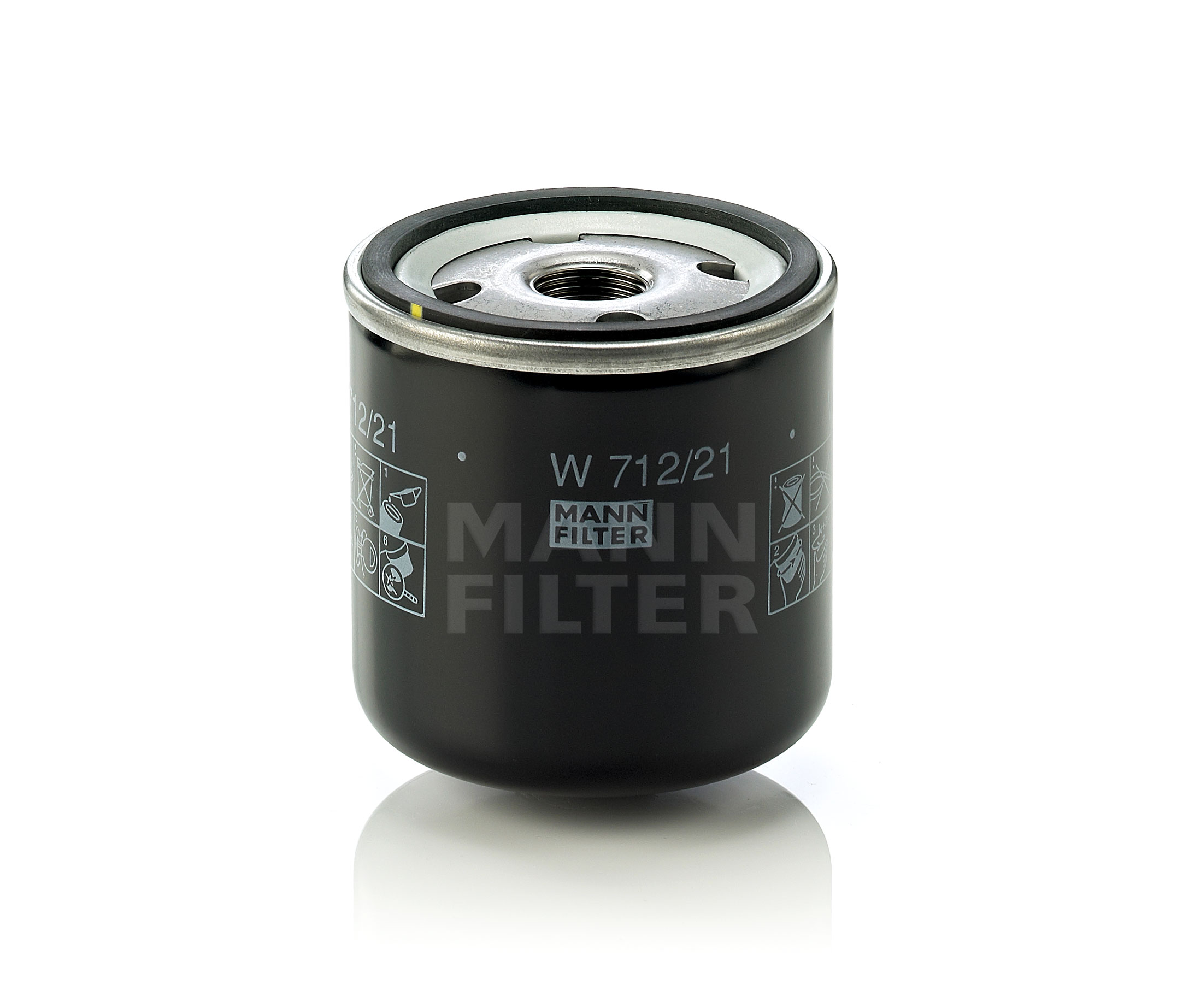Osta MANN-FILTER Öljynsuodatin Tuote No.: W 712/21 edullisesti hintaan 10,64 €