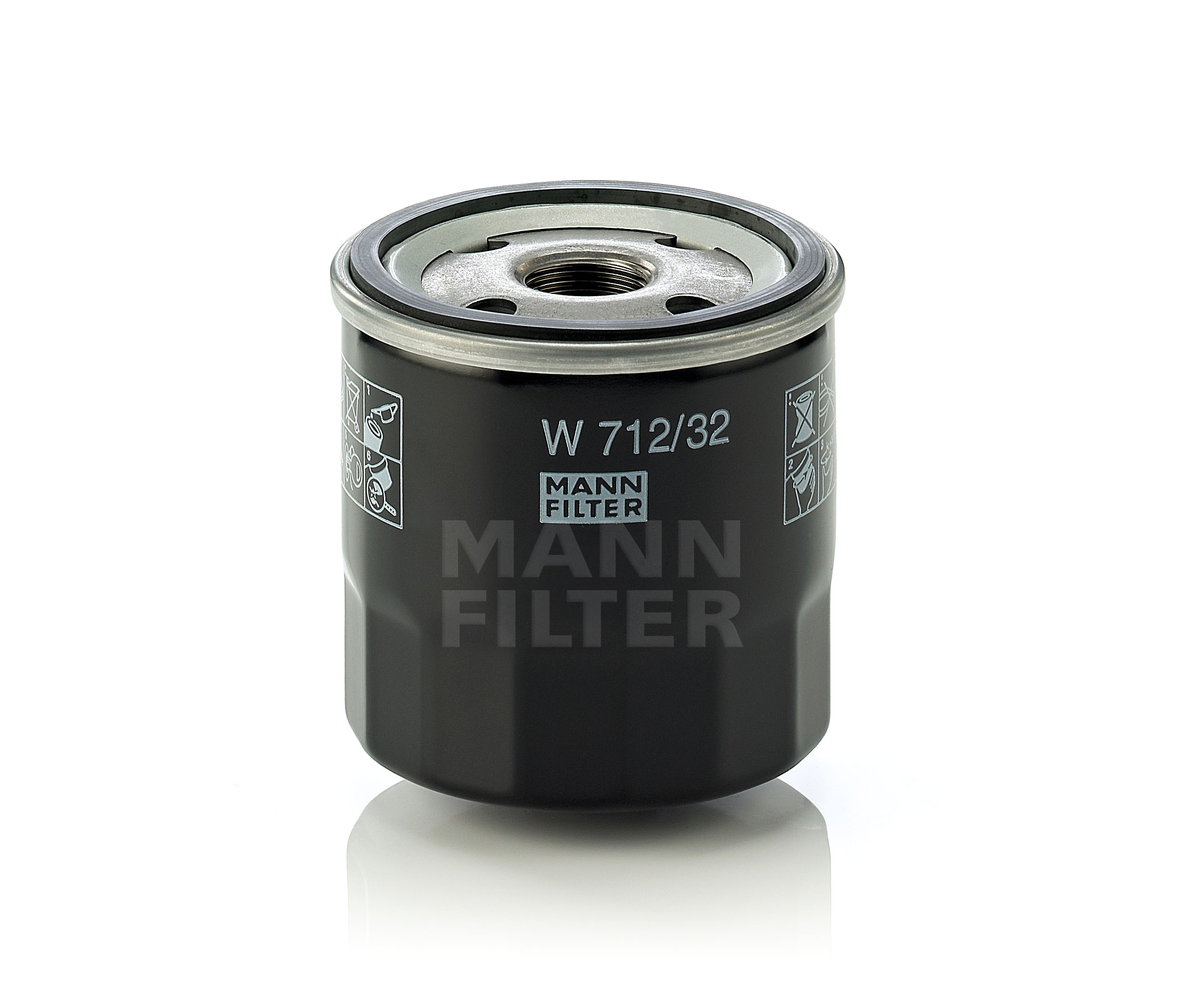 Kupuj MANN-FILTER Filtr oleju Produkt No.: W 712/32 w niskiej cenie, tylko 76,73 zł