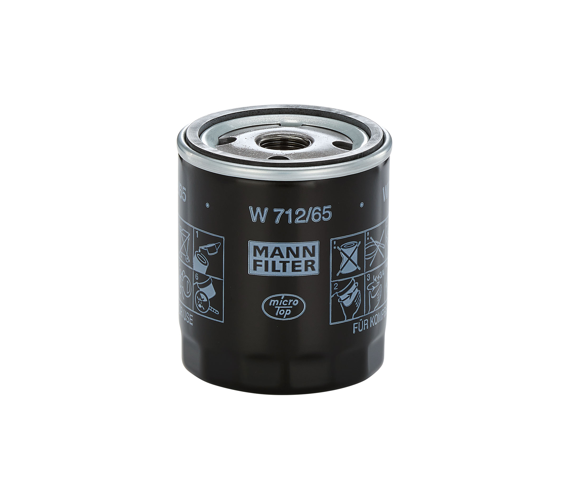 Cumpărați Filtru ulei de la MANN-FILTER Număr produs: W 712/65 la prețul de doar 61,68 lei