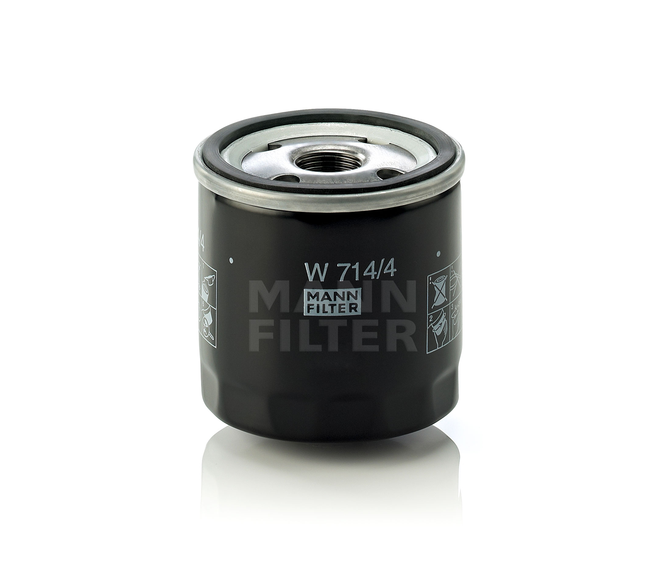 Osta MANN-FILTER Öljynsuodatin Tuote No.: W 714/4 edullisesti hintaan 10,61 €