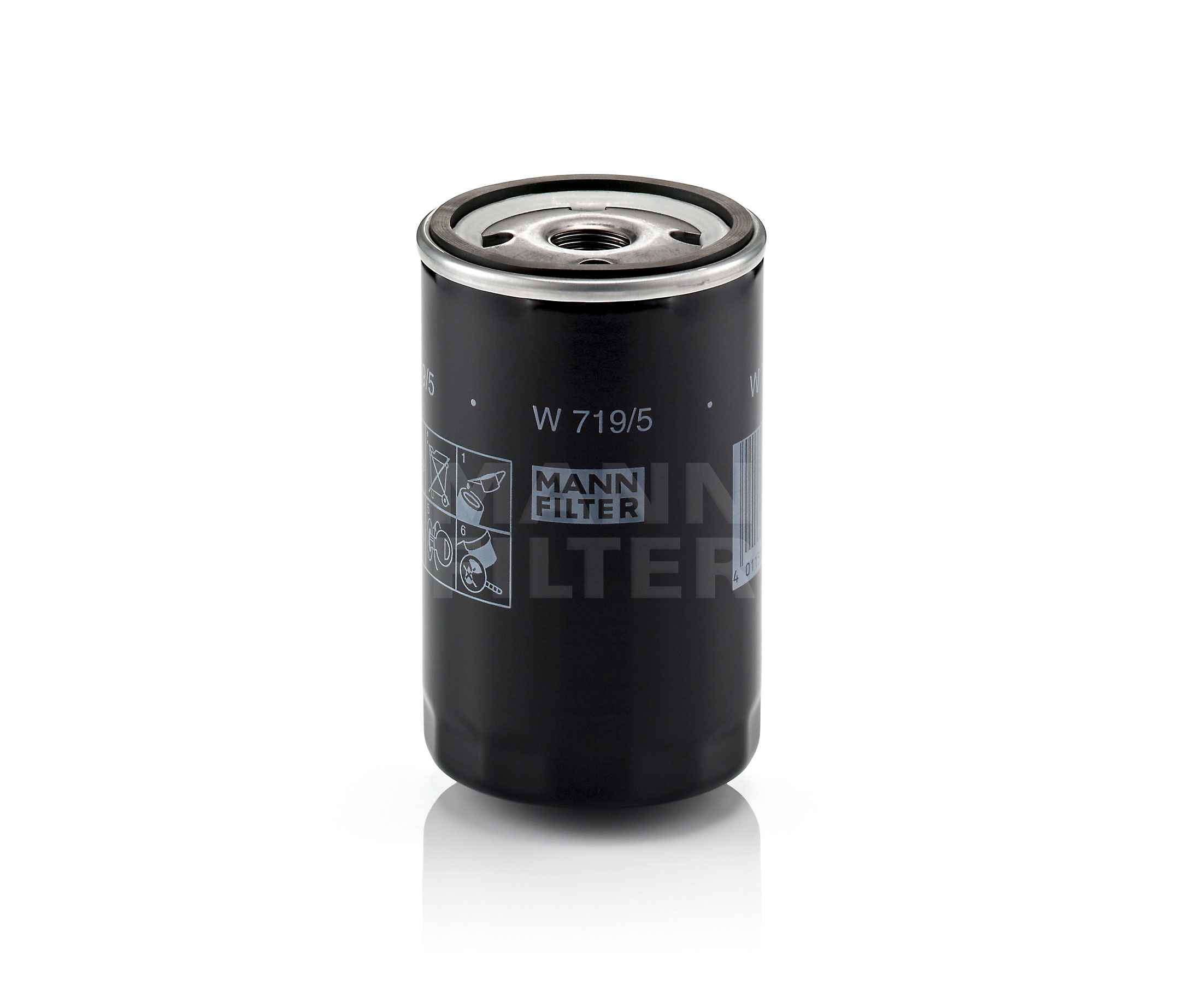 MANN-FILTER Ölfilter Produkt Nr.: W 719/5 zum günstigen Preis von 8,79 € kaufen