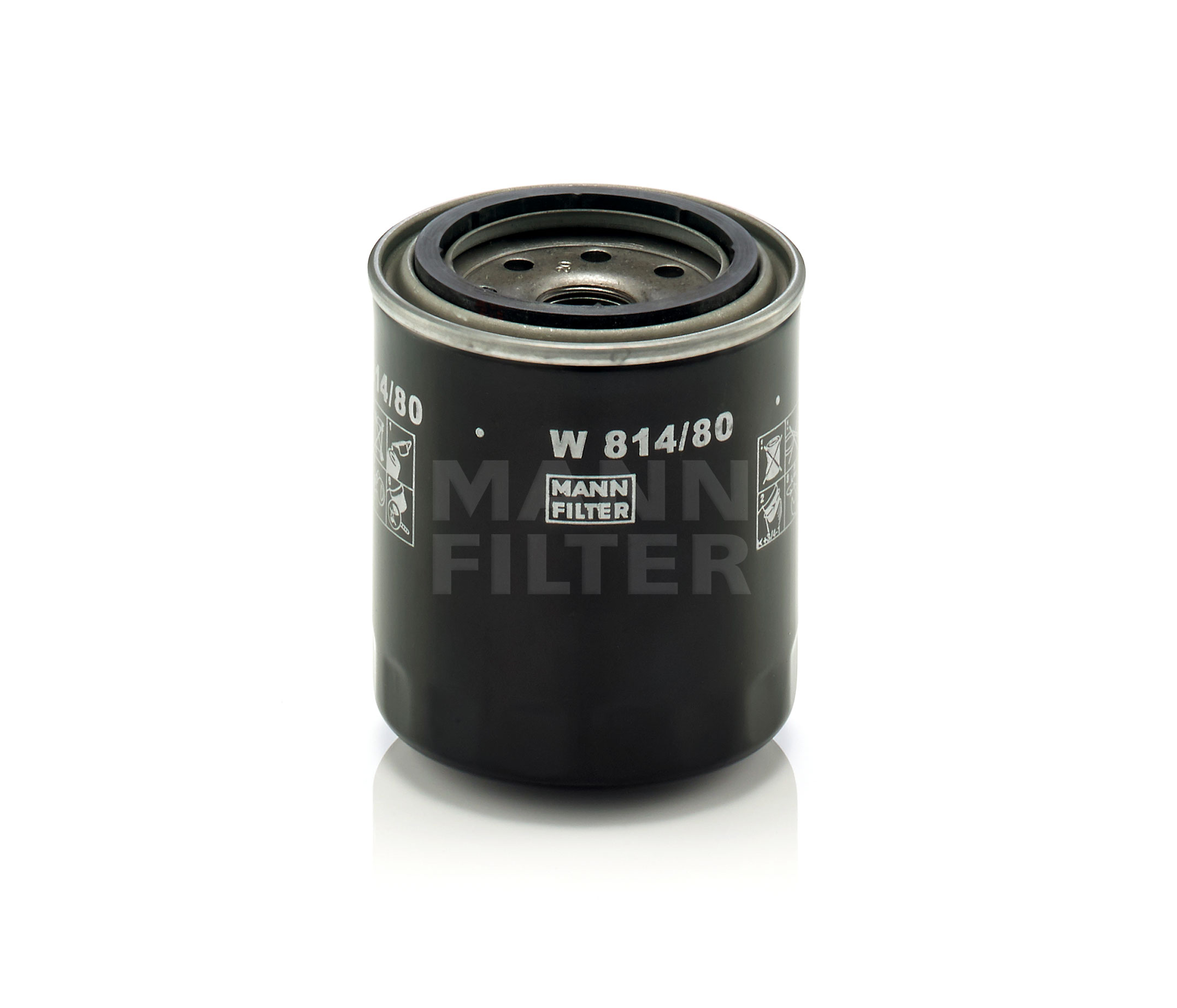 MANN-FILTER Ölfilter Produkt Nr.: W 814/80 zum günstigen Preis von 8,93 € kaufen
