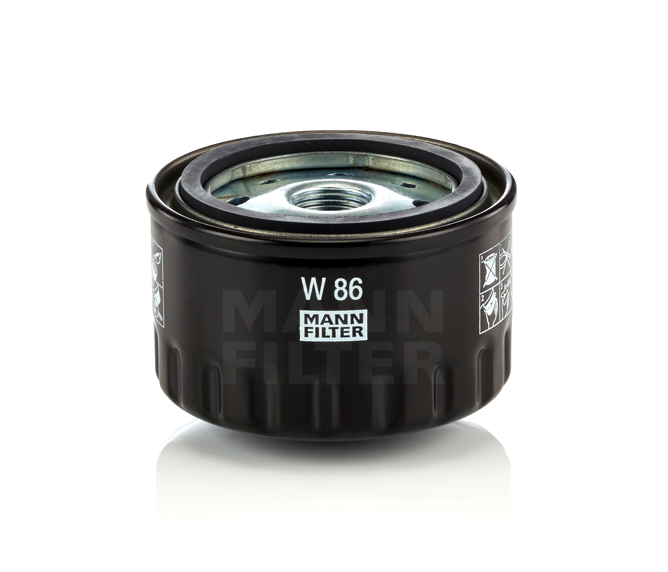 Kupite MANN-FILTER Oljni filter Št. izdelka: W 86 po nizki ceni 12,11 €