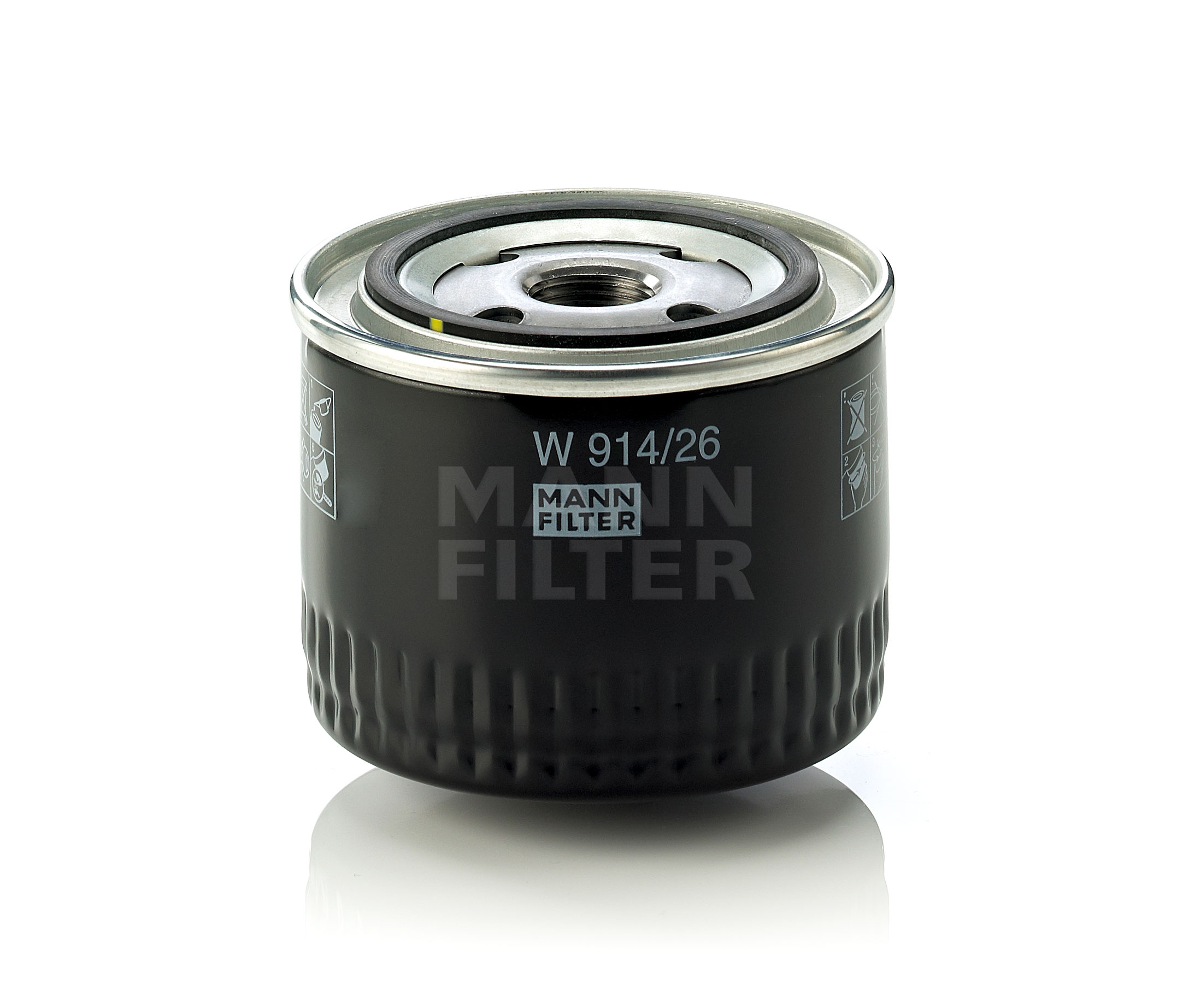 Kupuj MANN-FILTER Filtr oleju Produkt No.: W 914/26 w niskiej cenie, tylko 37,50 zł