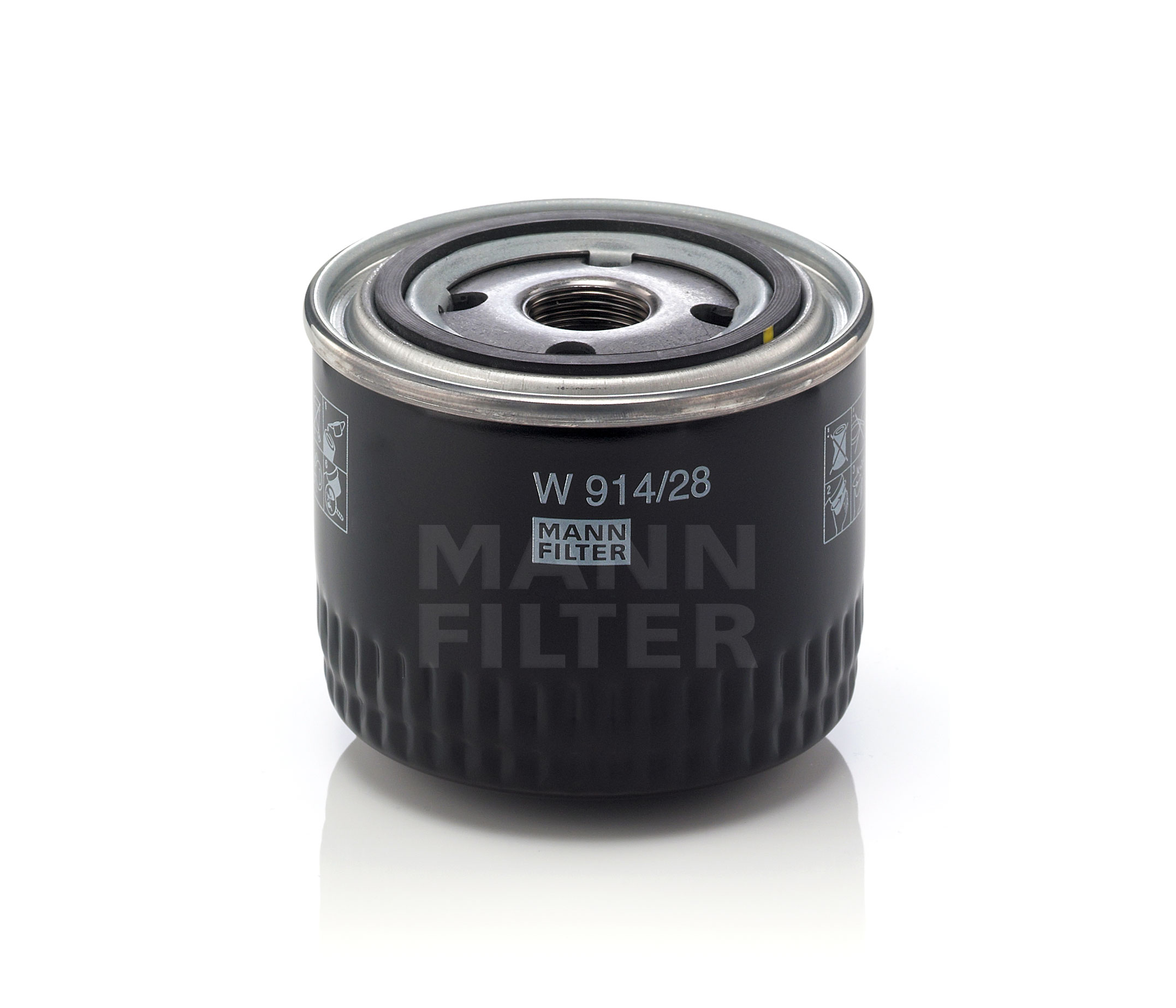 Kupite MANN-FILTER Oljni filter Št. izdelka: W 914/28 po nizki ceni 16,92 €