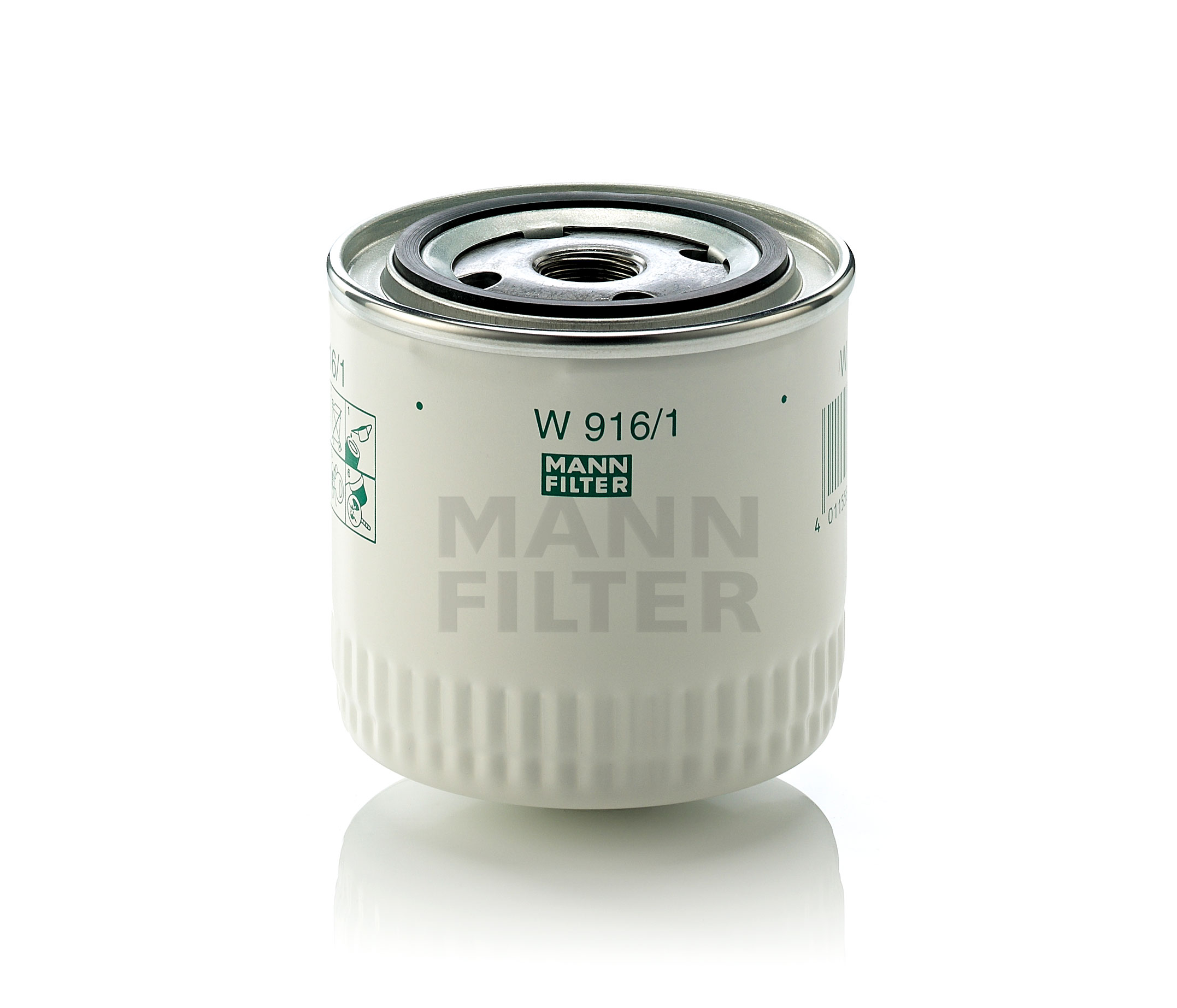 Buy MANN-FILTER Oil filter Product No.: W 916/1 at the low price of £ 8,94