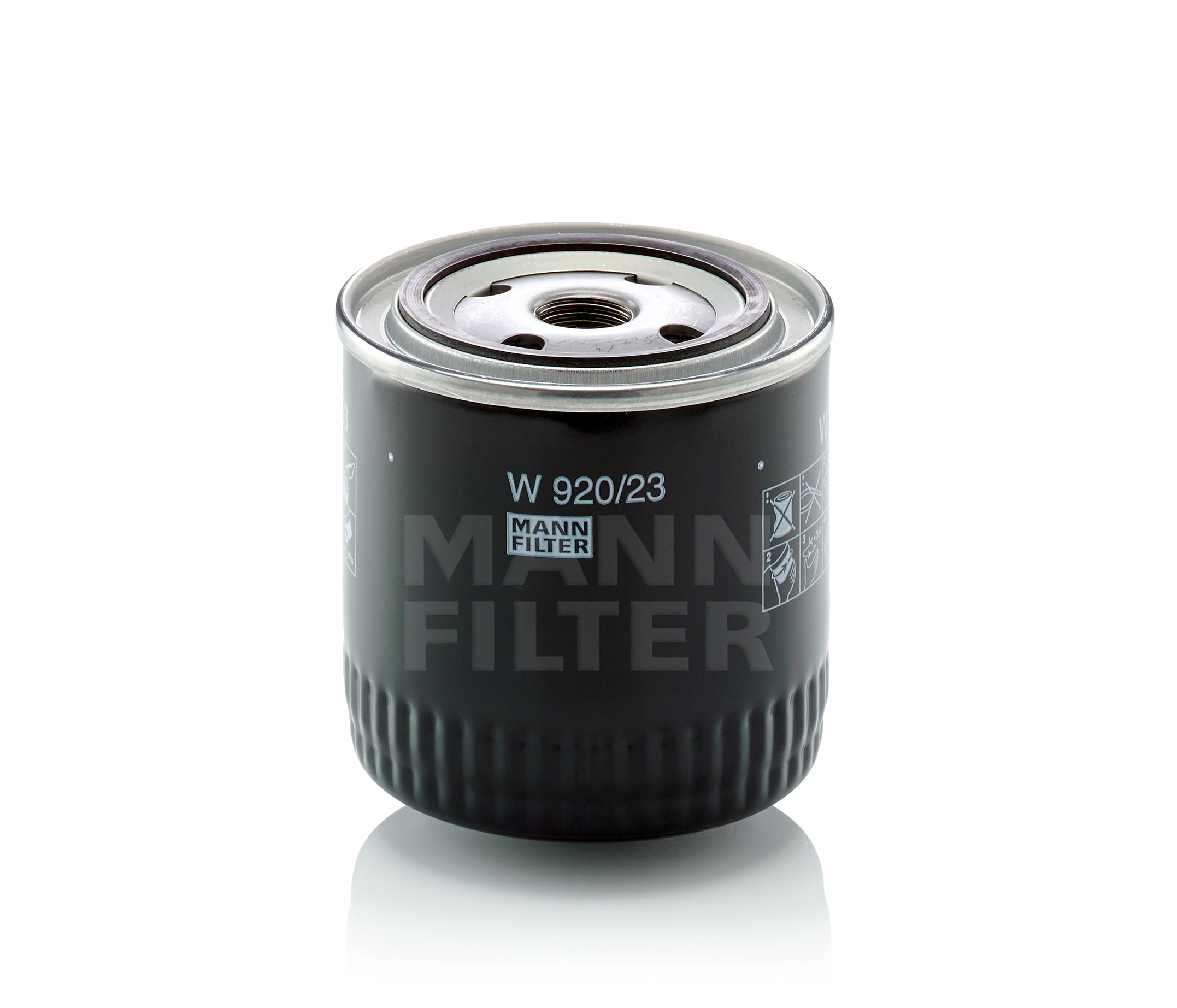 Įsigykite MANN-FILTER Alyvos filtras Prekės Nr.: W 920/23 už žemiausią 11,50 € kainą