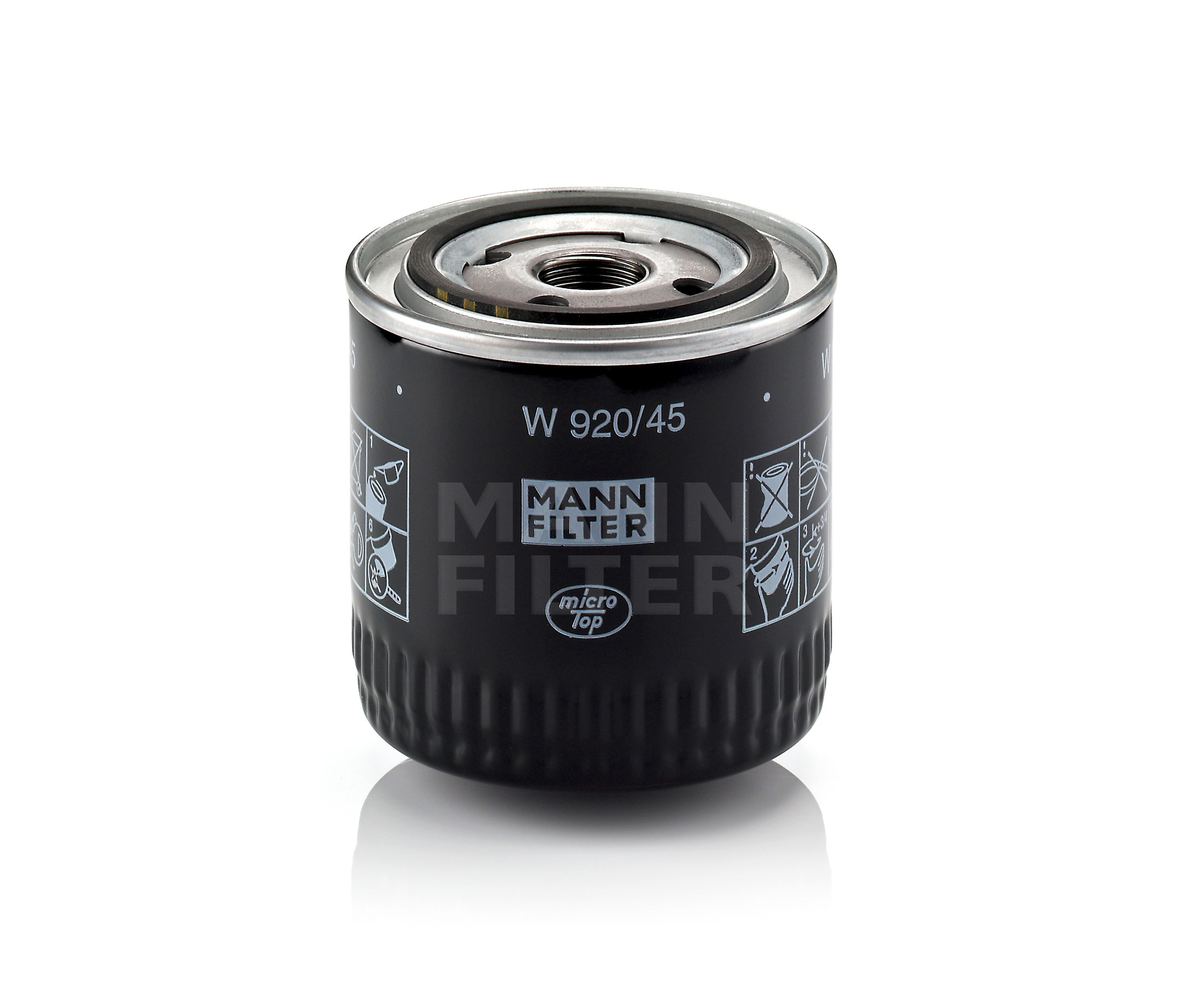 Ostke MANN-FILTER Õlifilter Toode nr.: W 920/45 madala hinnaga 13,15 €