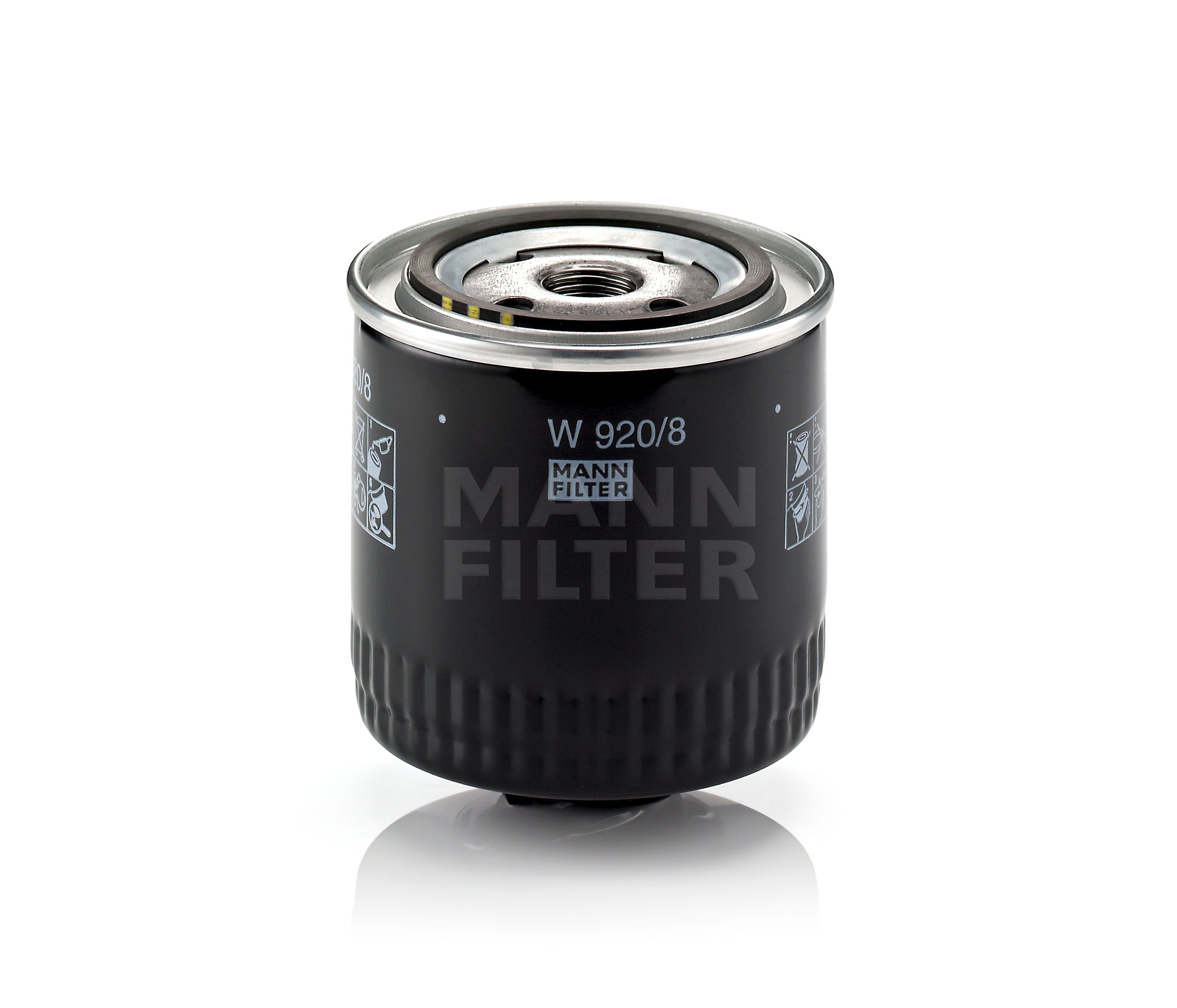 Kupite MANN-FILTER Oljni filter Št. izdelka: W 920/8 po nizki ceni 13,28 €