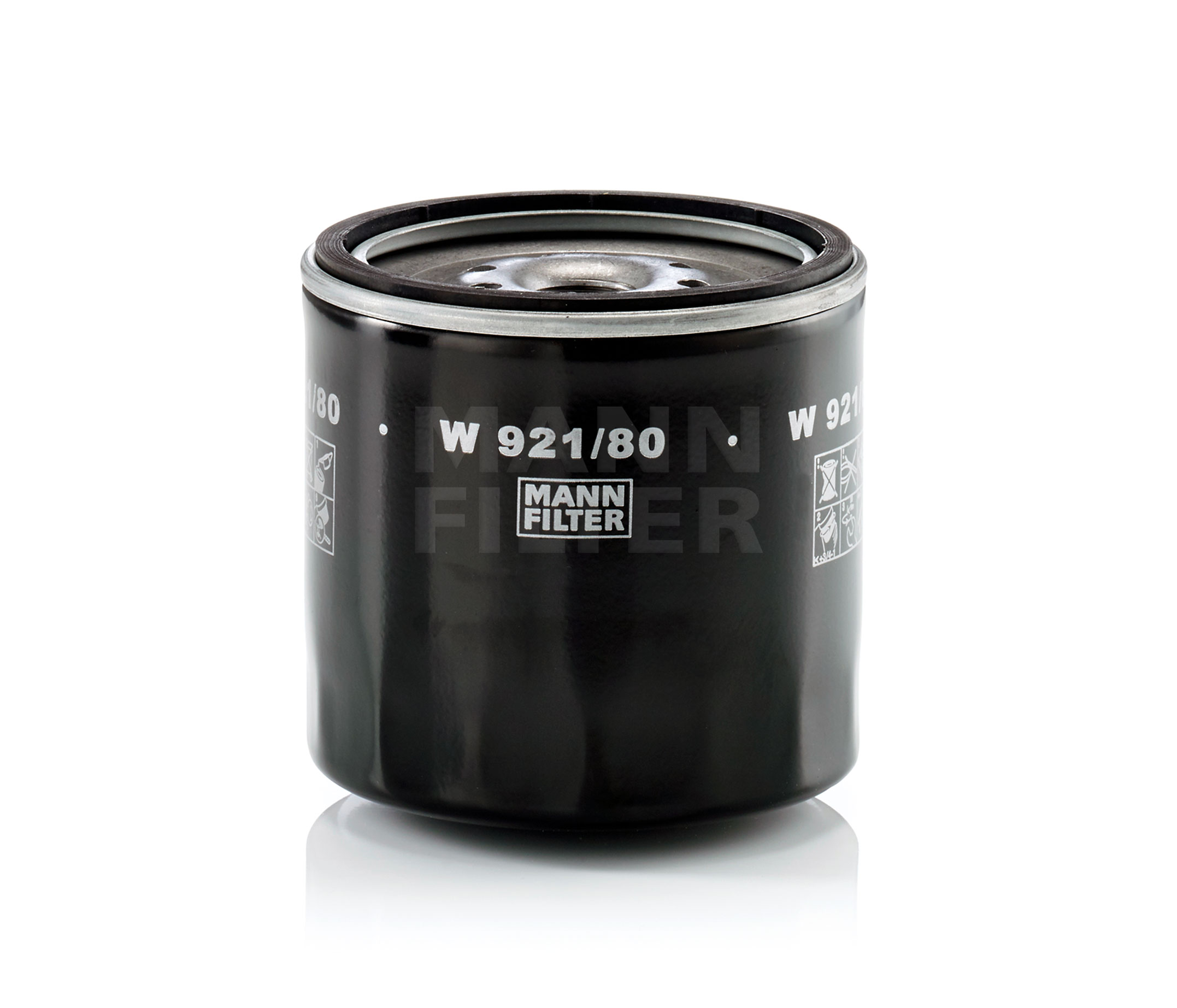 Įsigykite MANN-FILTER Alyvos filtras Prekės Nr.: W 921/80 už žemiausią 18,57 € kainą