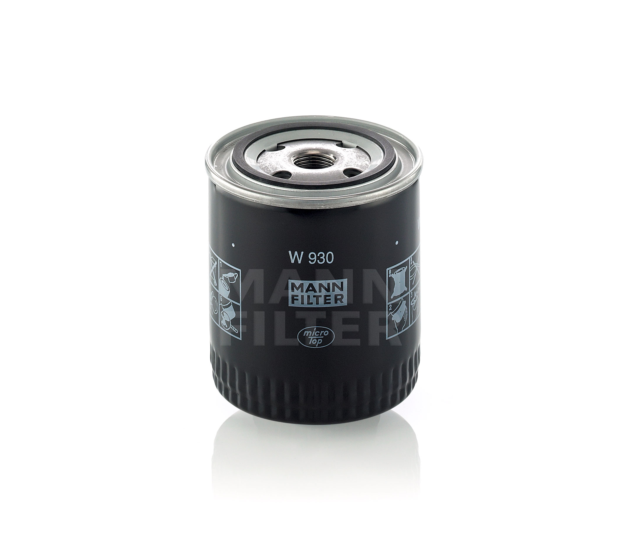 Vásároljon MANN-FILTER Olajszűrő alkatrészt, termékkód: W 930 alacsony áron: 3621,00 Ft