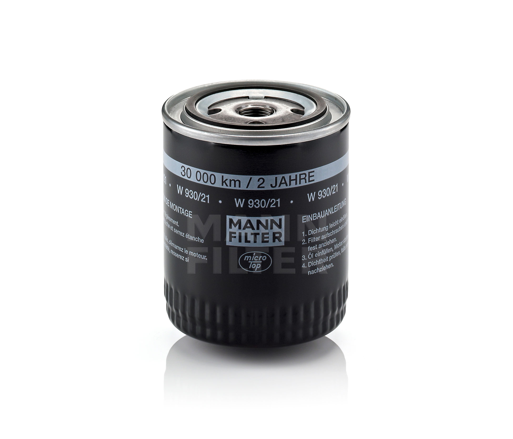 Ostke MANN-FILTER Õlifilter Toode nr.: W 930/21 madala hinnaga 15,93 €