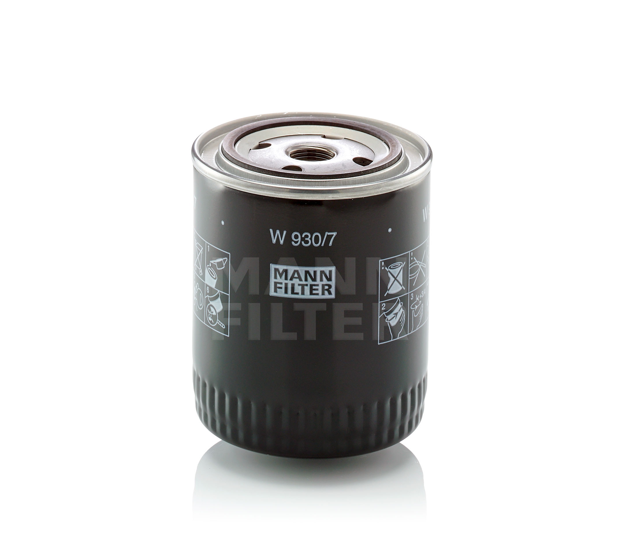 Įsigykite MANN-FILTER Alyvos filtras Prekės Nr.: W 930/7 už žemiausią 10,40 € kainą