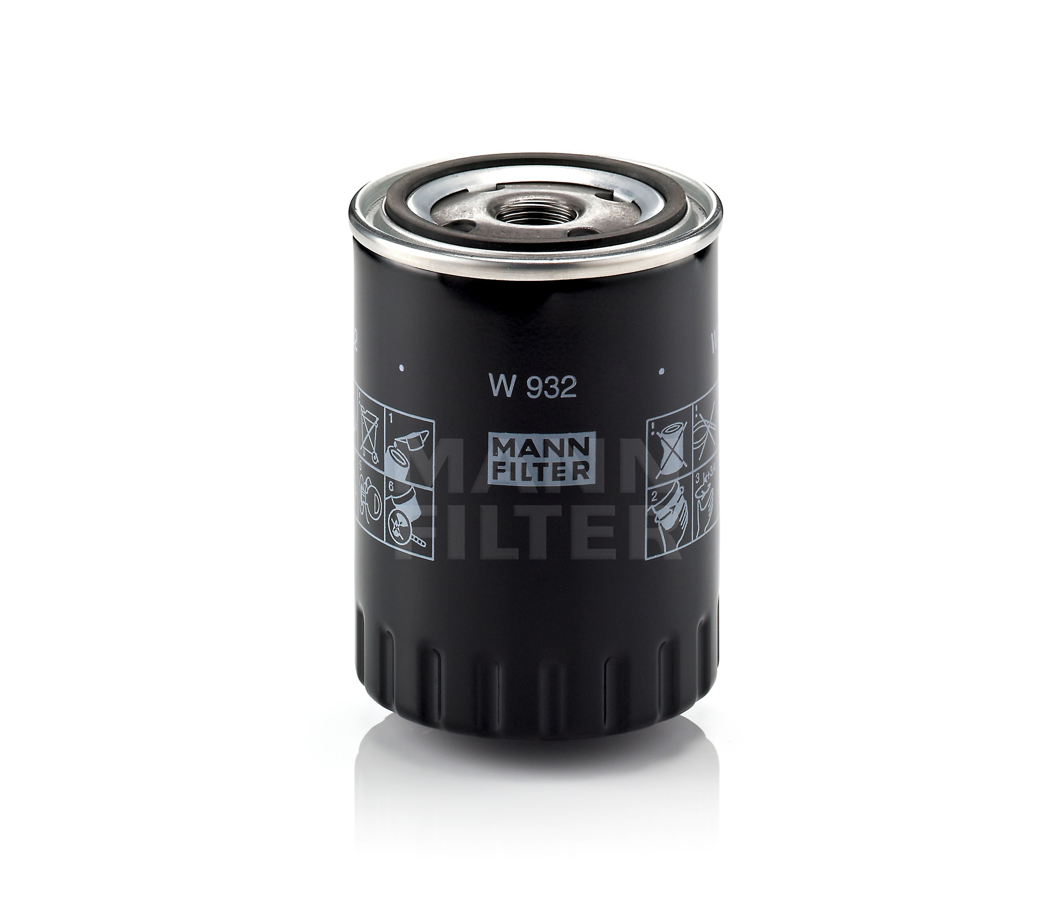 Köp MANN-FILTER Oljefilter Produktnummer: W 932 till det förmånliga priset av 189,24 kr