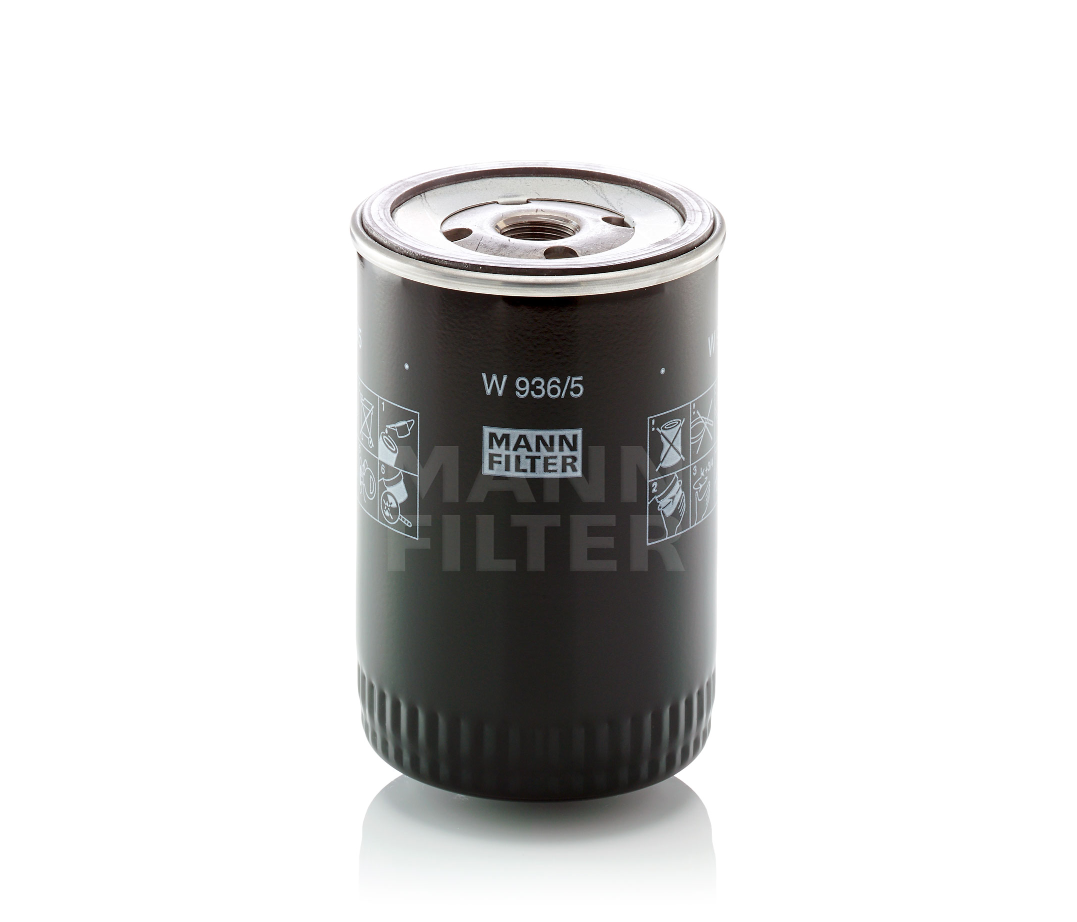 Osta MANN-FILTER Öljynsuodatin Tuote No.: W 936/5 edullisesti hintaan 16,76 €