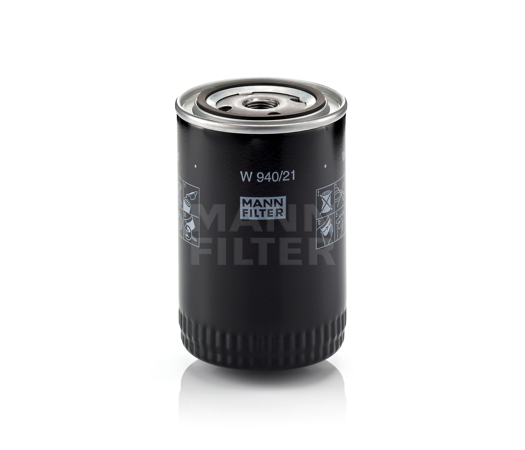 Kupuj MANN-FILTER Filtr oleju Produkt No.: W 940/21 w niskiej cenie, tylko 47,54 zł