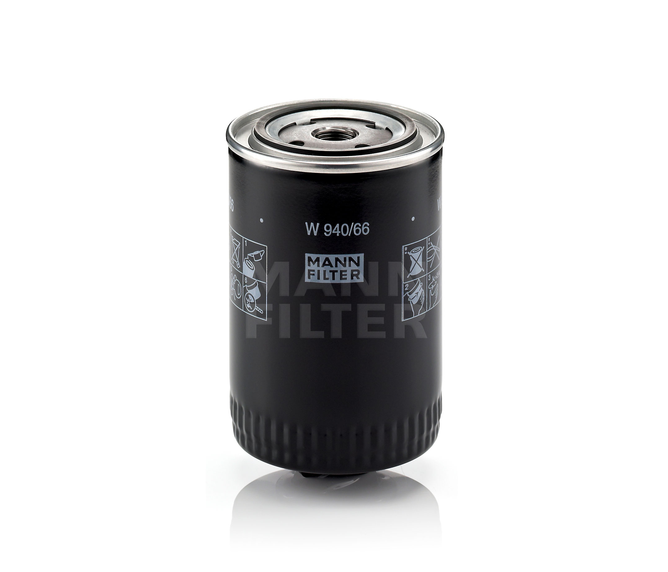 Αγοράστε MANN-FILTER Φίλτρο λαδιού No. Προϊόντος: W 940/66 σε χαμηλή τιμή από 14,91 €