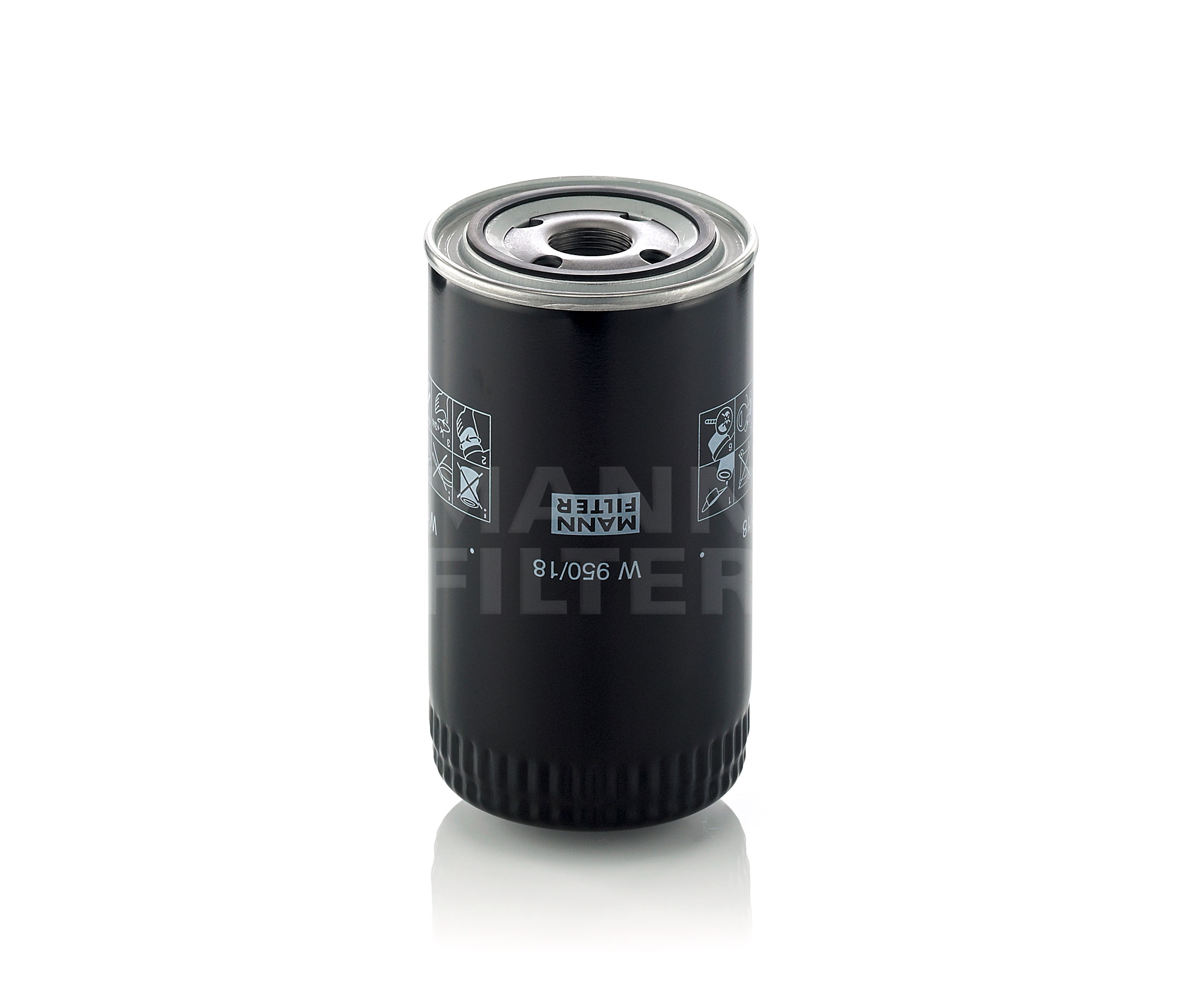 Vásároljon MANN-FILTER Olajszűrő alkatrészt, termékkód: W 950/18 alacsony áron: 5141,00 Ft