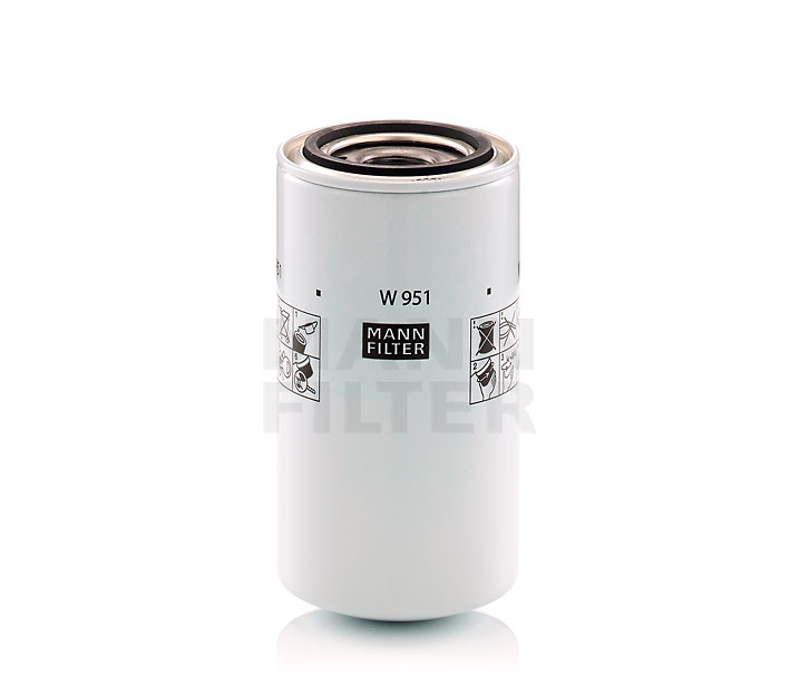 Köp billiga original Oljefilter W 951 jämförbara med 1904296 OEM nummer på nätet