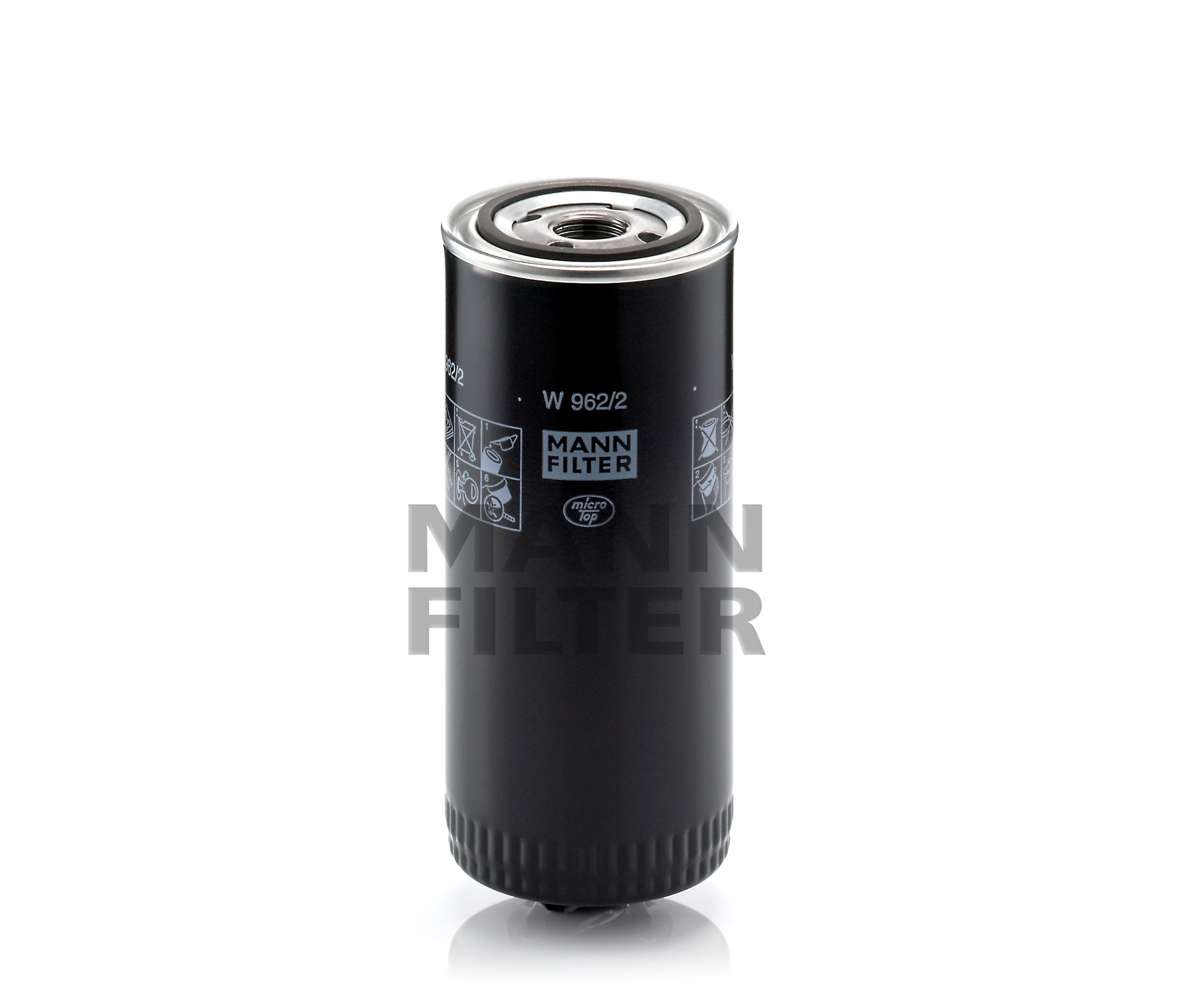 Compre MANN-FILTER Filtro de aceite Número de producto: W 962/2 a bajo precio de 17,36 €