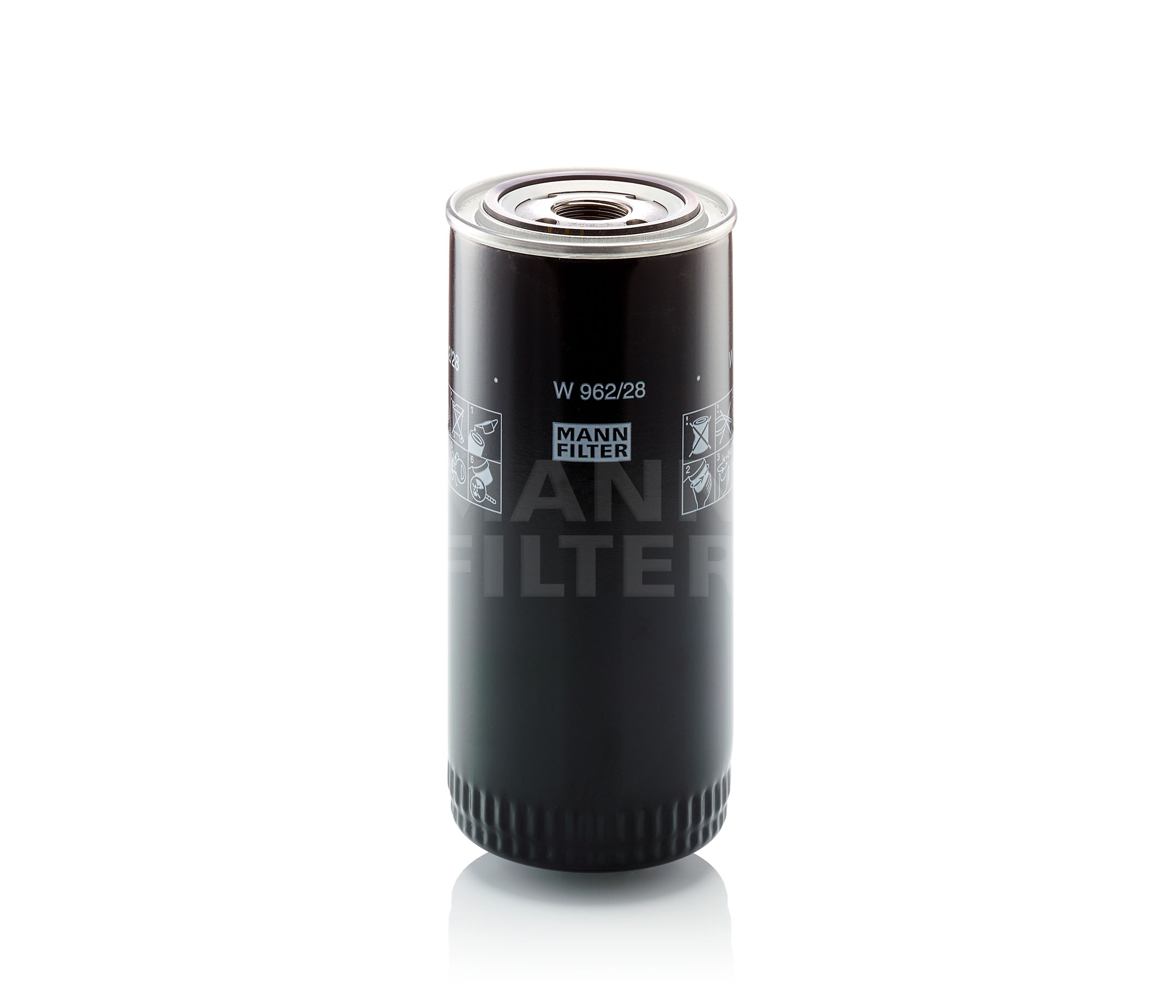 Compre MANN-FILTER Filtro de aceite Número de producto: W 962/28 a bajo precio de 12,69 €