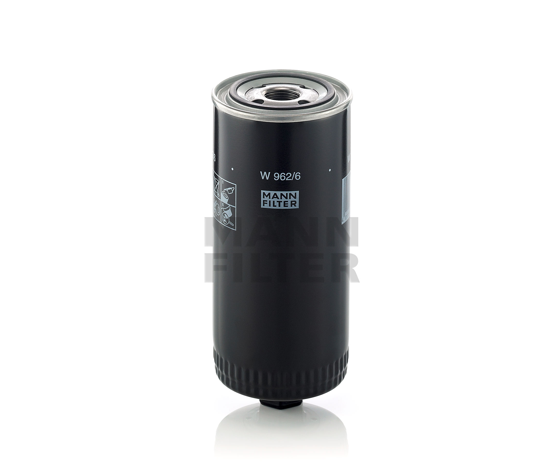 Compre MANN-FILTER Filtro de aceite Número de producto: W 962/6 a bajo precio de 13,99 €