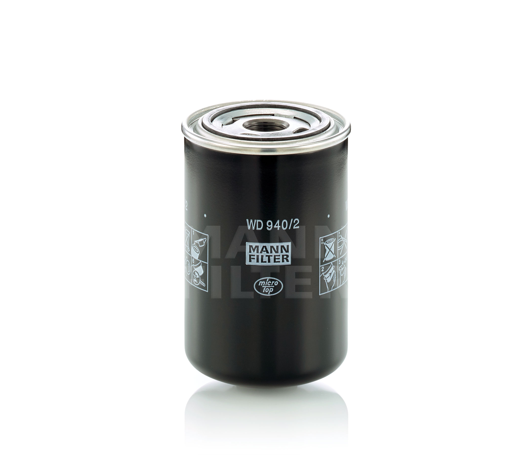 Compre MANN-FILTER Filtro, sistema hidráulico operador Número de producto: WD 940/2 a bajo precio de 22,17 €