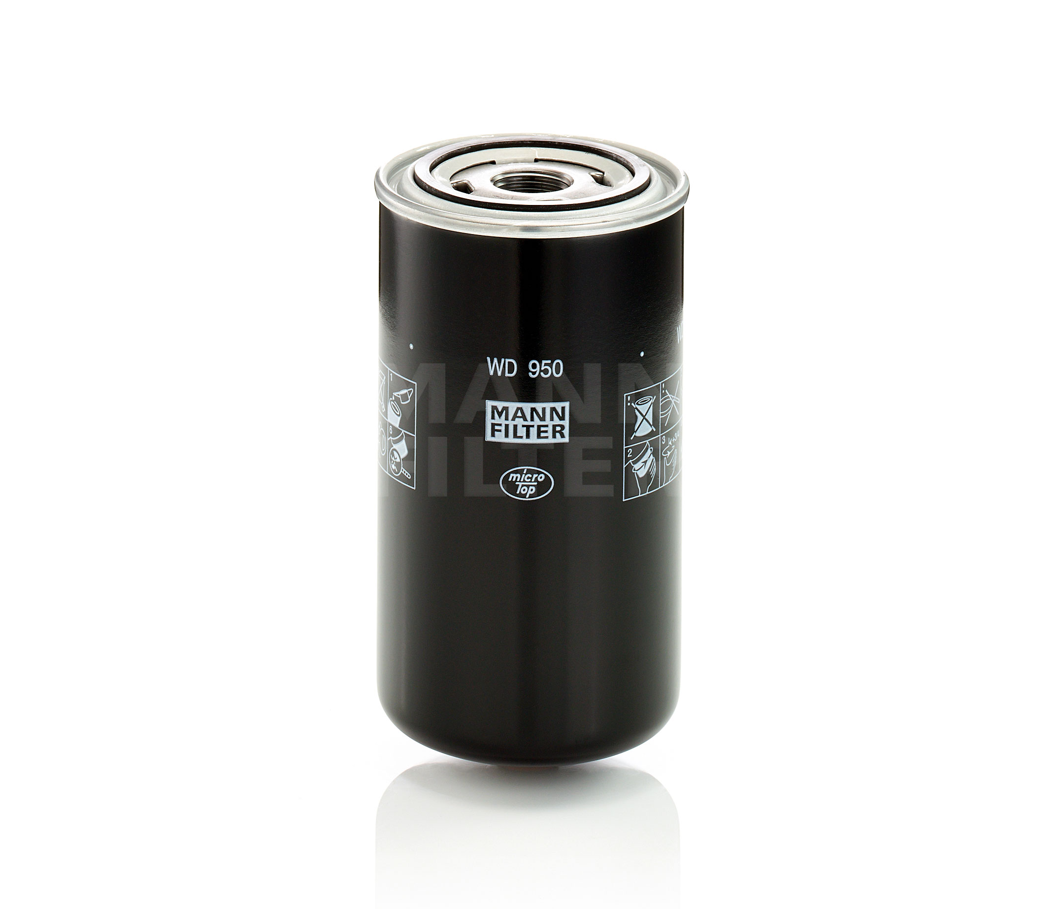 Įsigykite MANN-FILTER Filtras, hidraulinė sistema Prekės Nr.: WD 950 už žemiausią 25,98 € kainą