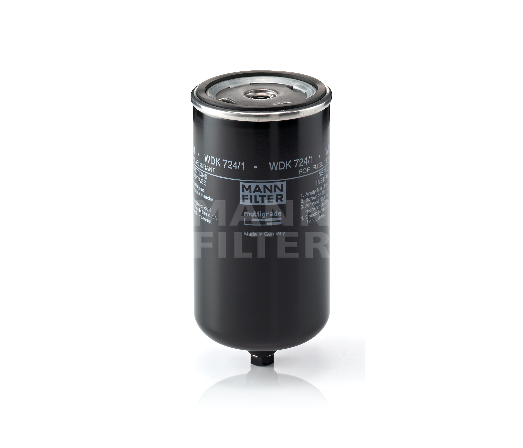 Įsigykite MANN-FILTER Kuro filtras Prekės Nr.: WDK 724/1 už žemiausią 17,12 € kainą