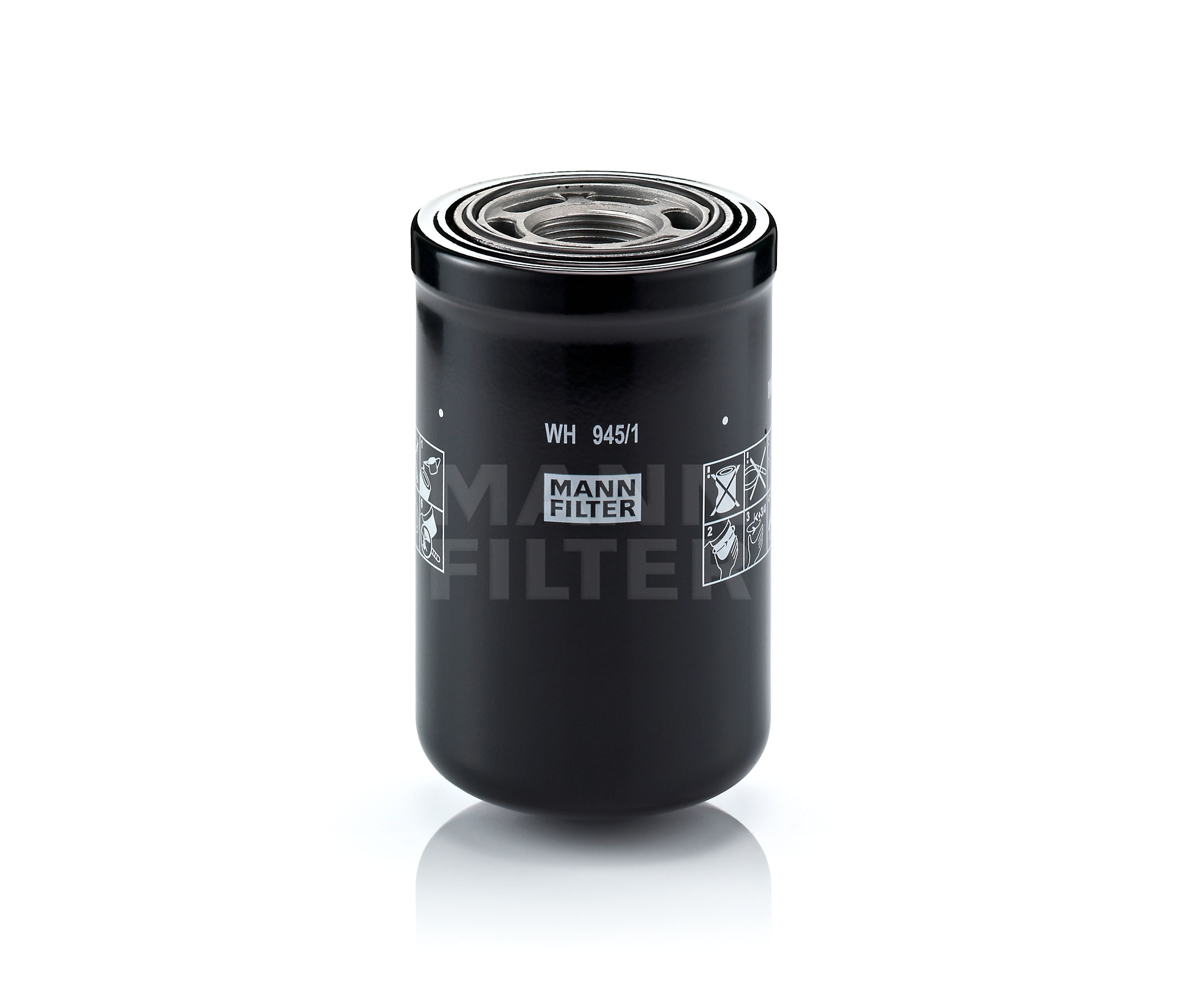 Įsigykite MANN-FILTER Hidraulinis filtras, automatinė transmisija Prekės Nr.: WH 945/1 už žemiausią 40,17 € kainą