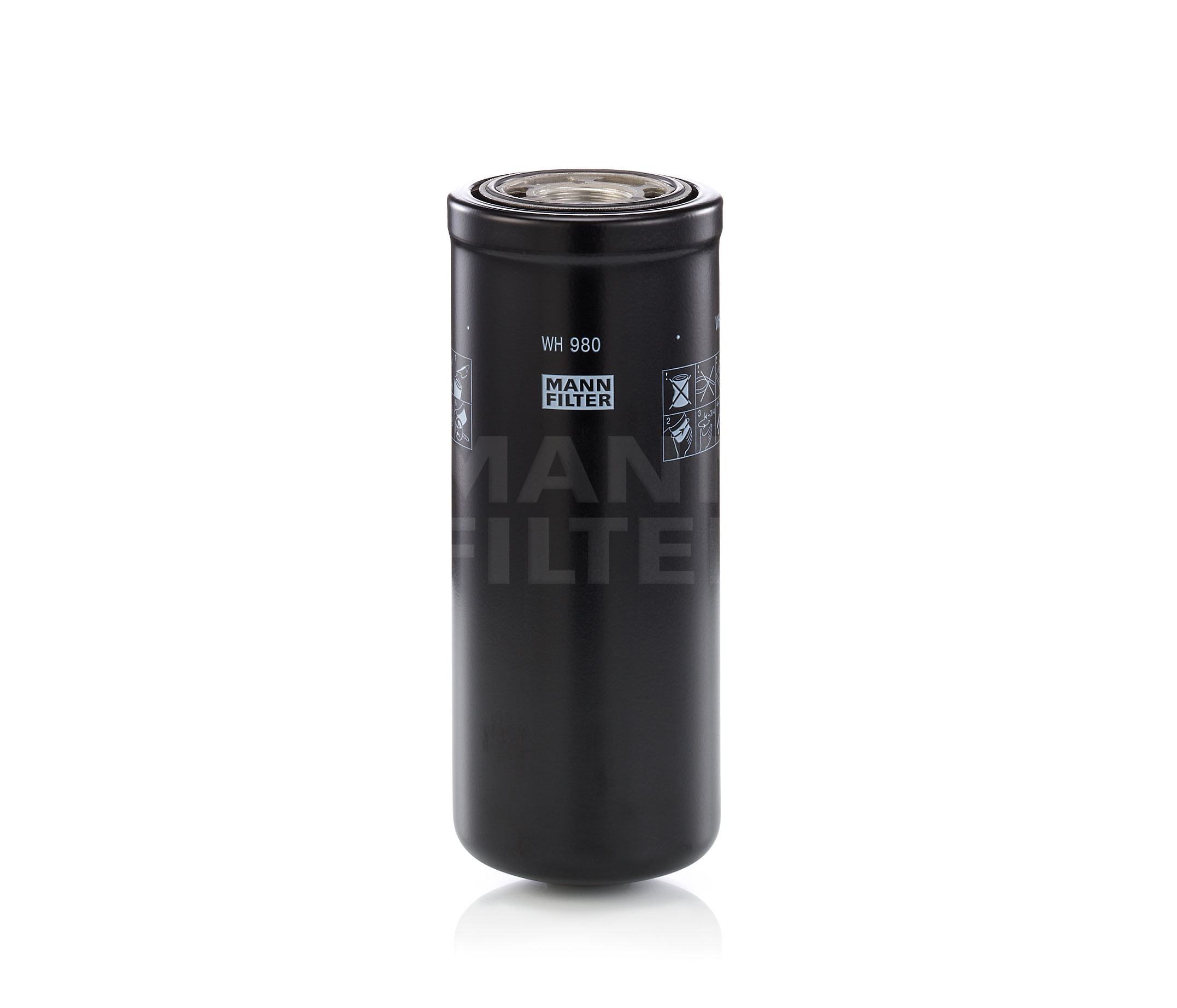 Įsigykite MANN-FILTER Filtras, hidraulinė sistema Prekės Nr.: WH 980 už žemiausią 40,57 € kainą
