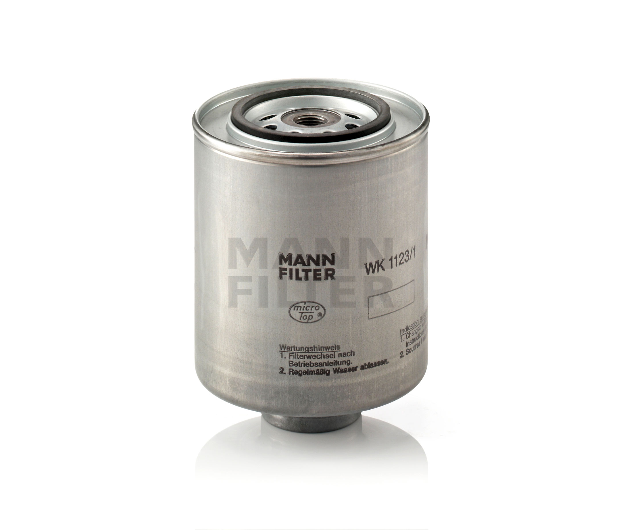 Įsigykite MANN-FILTER Kuro filtras Prekės Nr.: WK 1123/1 už žemiausią 12,73 € kainą