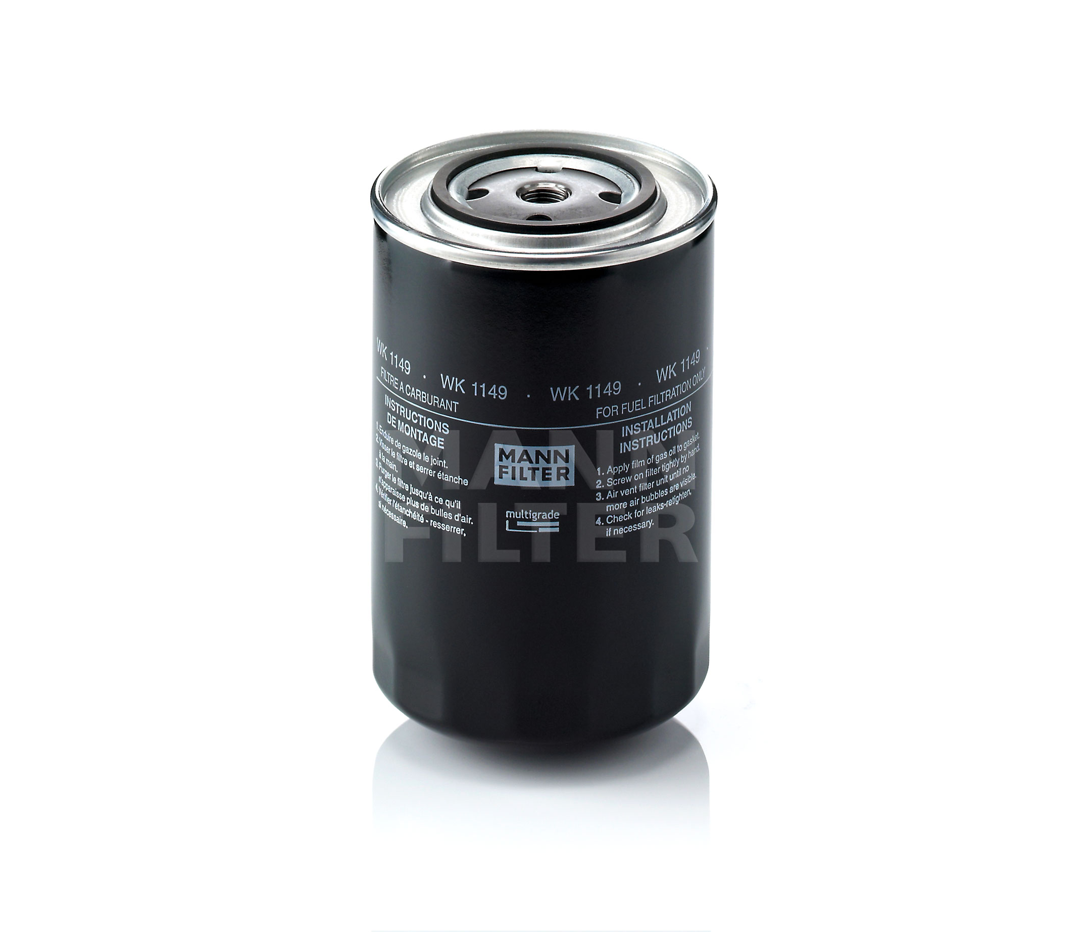 Įsigykite MANN-FILTER Kuro filtras Prekės Nr.: WK 1149 už žemiausią 26,41 € kainą