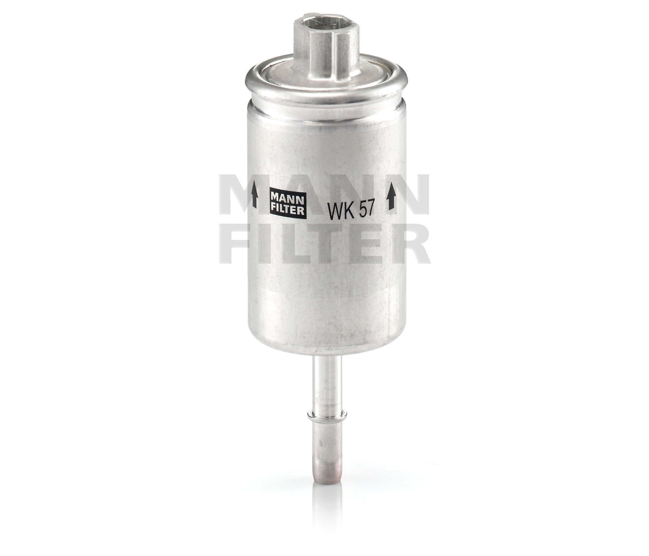 Įsigykite MANN-FILTER Kuro filtras Prekės Nr.: WK 57 už žemiausią 18,71 € kainą