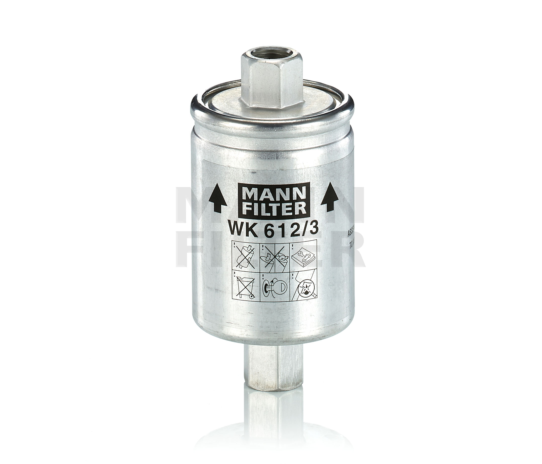 Kupte si MANN-FILTER Palivovy filtr Číslo produktu: WK 612/3 za nízkou cenu 256,60 Kč