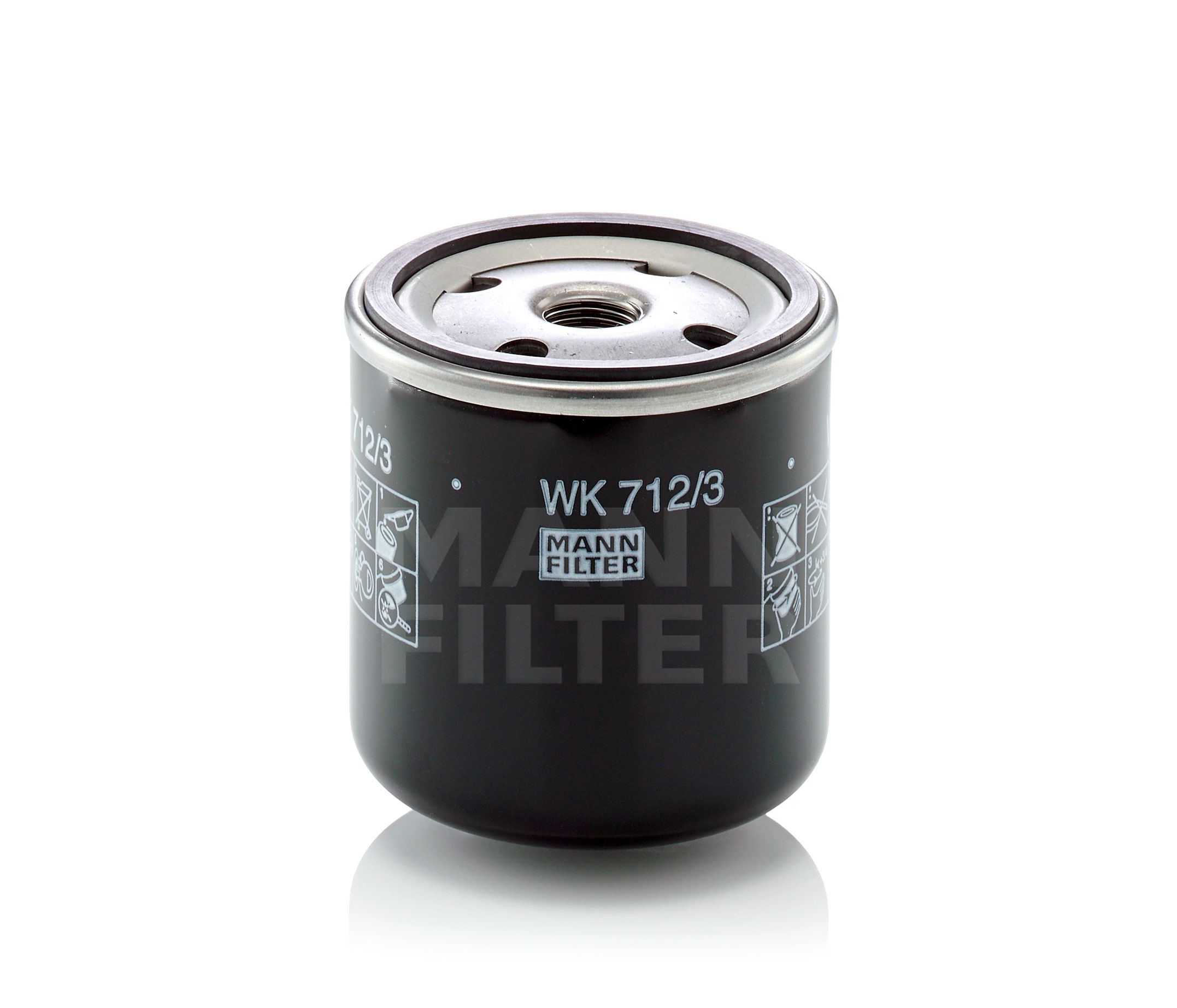 Compre MANN-FILTER Filtro combustible Número de producto: WK 712/3 a bajo precio de 9,45 €
