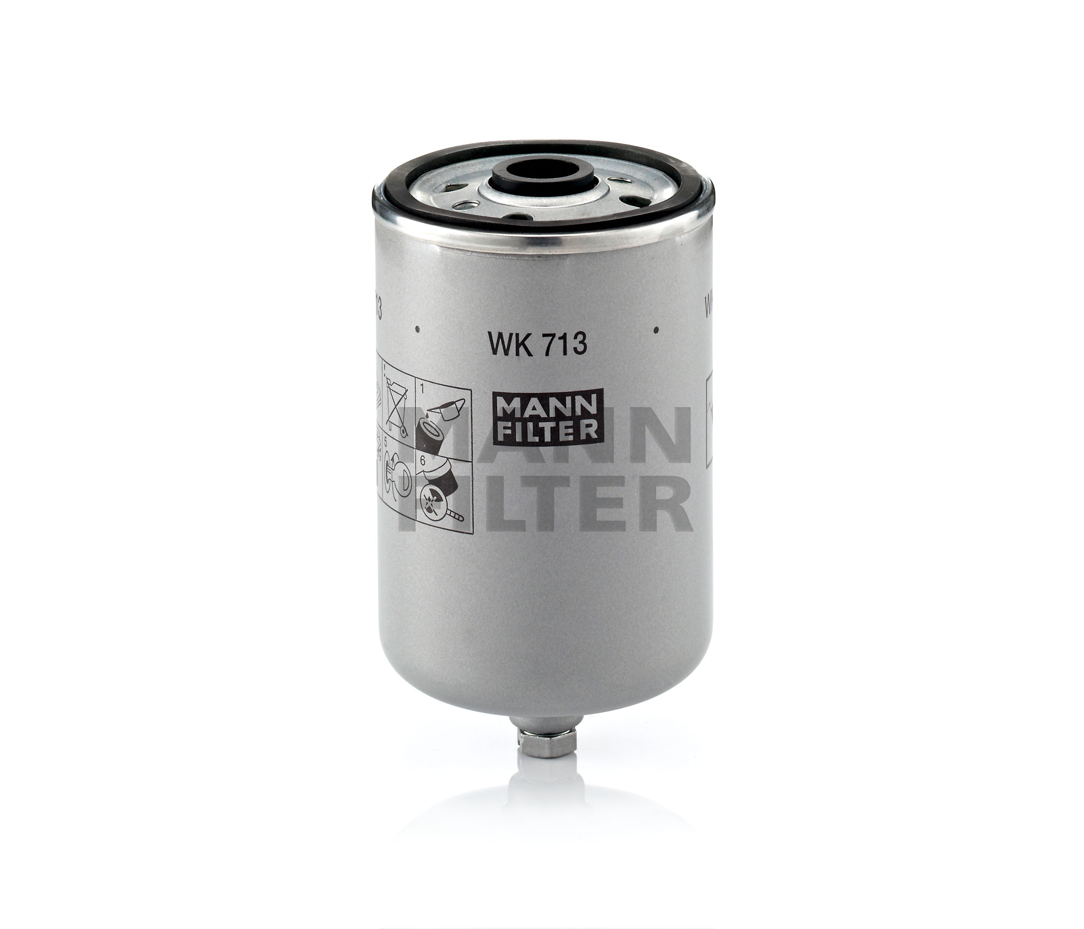 Ostke MANN-FILTER Kütusefilter Toode nr.: WK 713 madala hinnaga 27,63 €