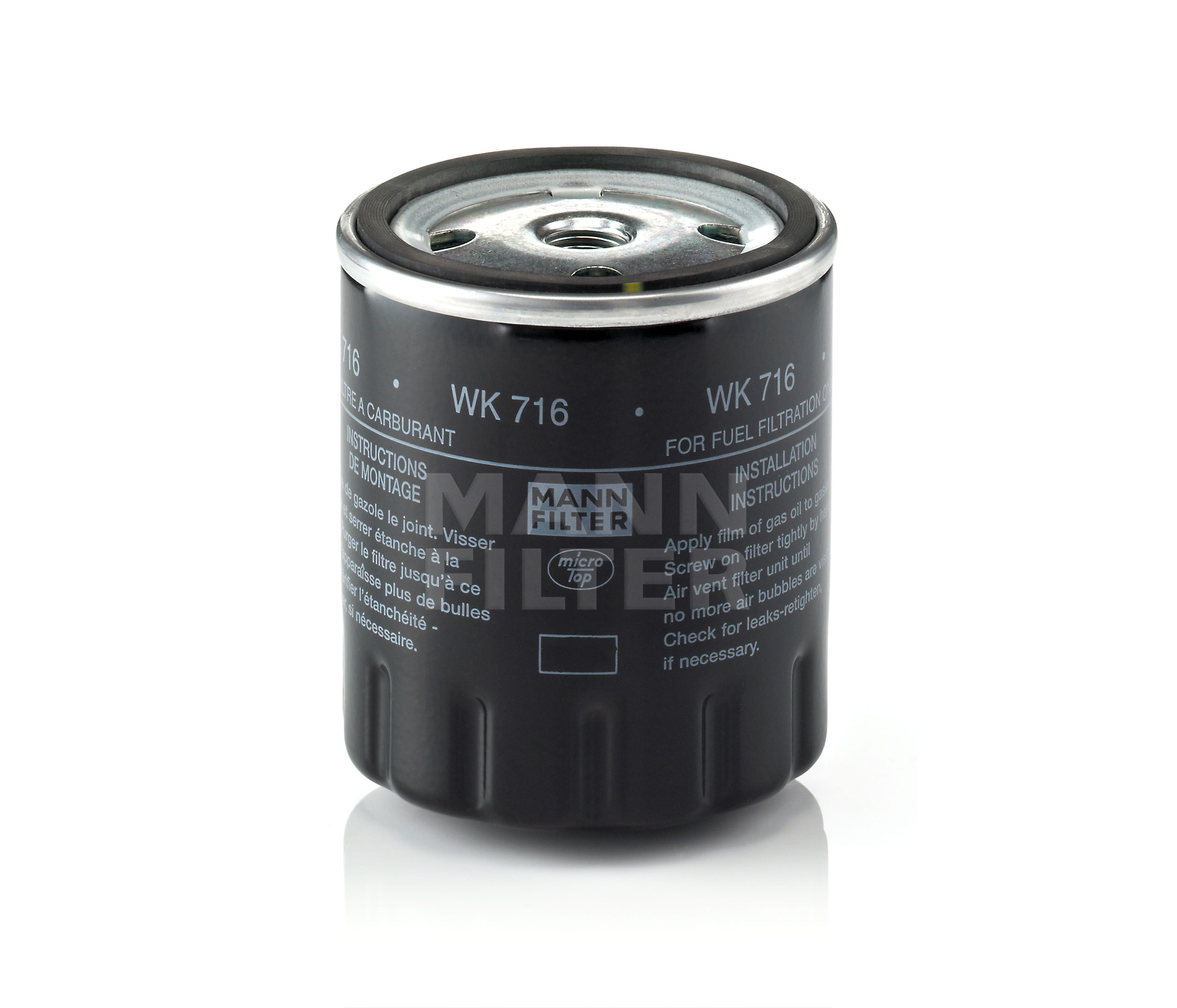 Bestel MANN-FILTER Brandstoffilter Artikelnr.: WK 716 aan de scherpe prijs van 9,59 €
