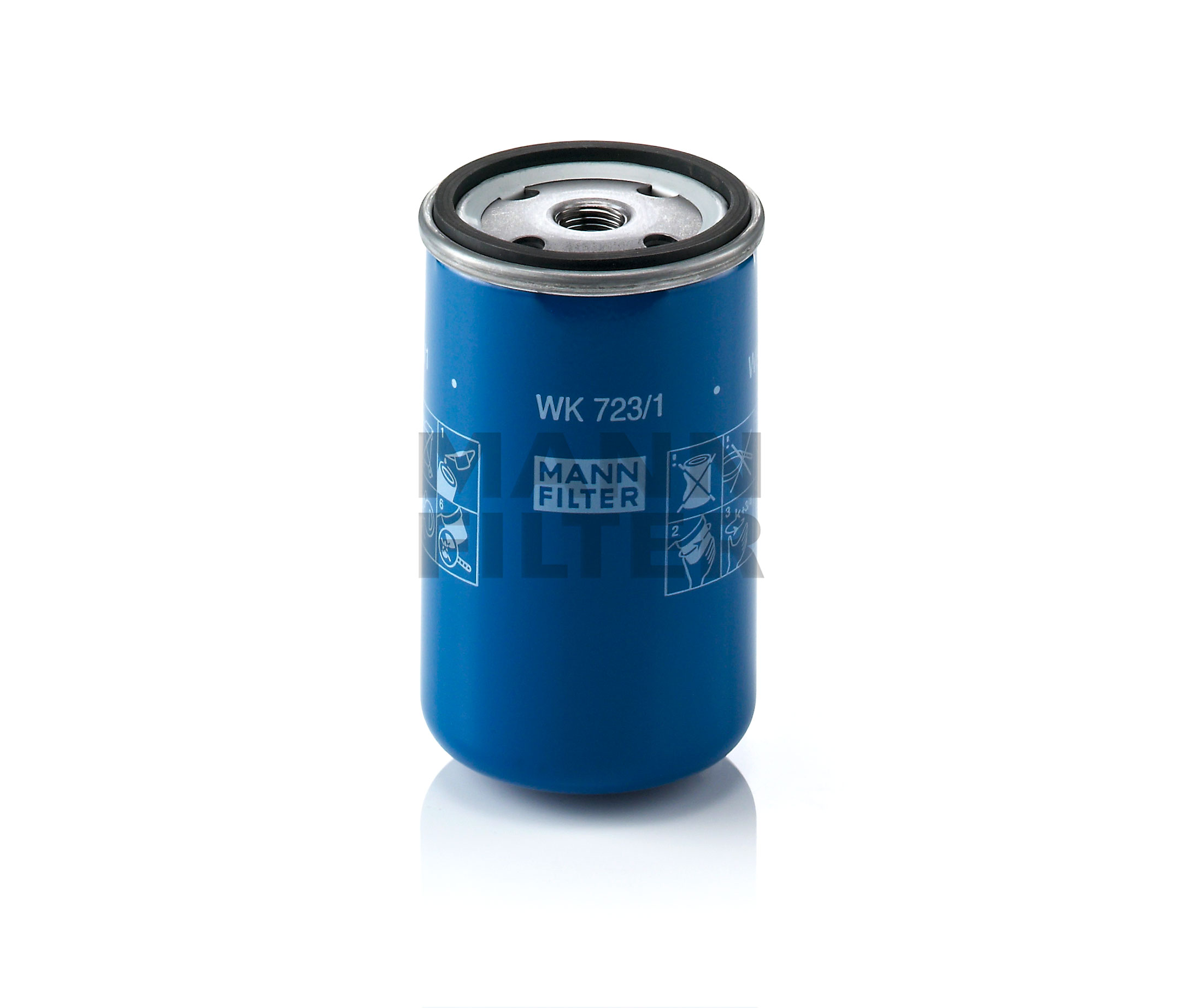 Køb MANN-FILTER Brændstof-filter Produktnummer.: WK 723/1 til den lave pris af 63,76 kr.