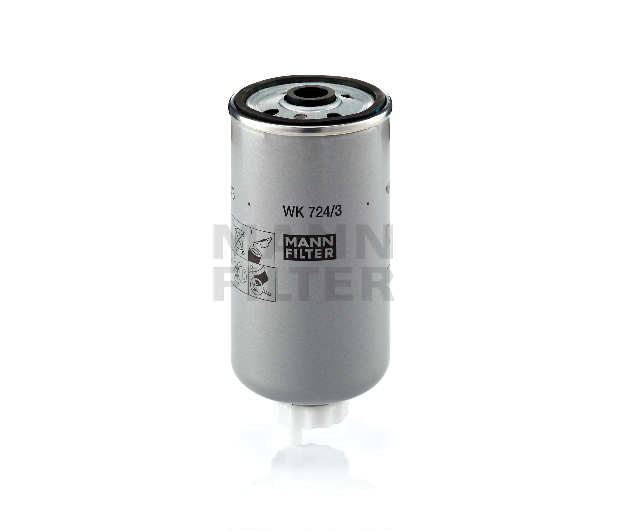 Ostke MANN-FILTER Kütusefilter Toode nr.: WK 724/3 madala hinnaga 17,67 €