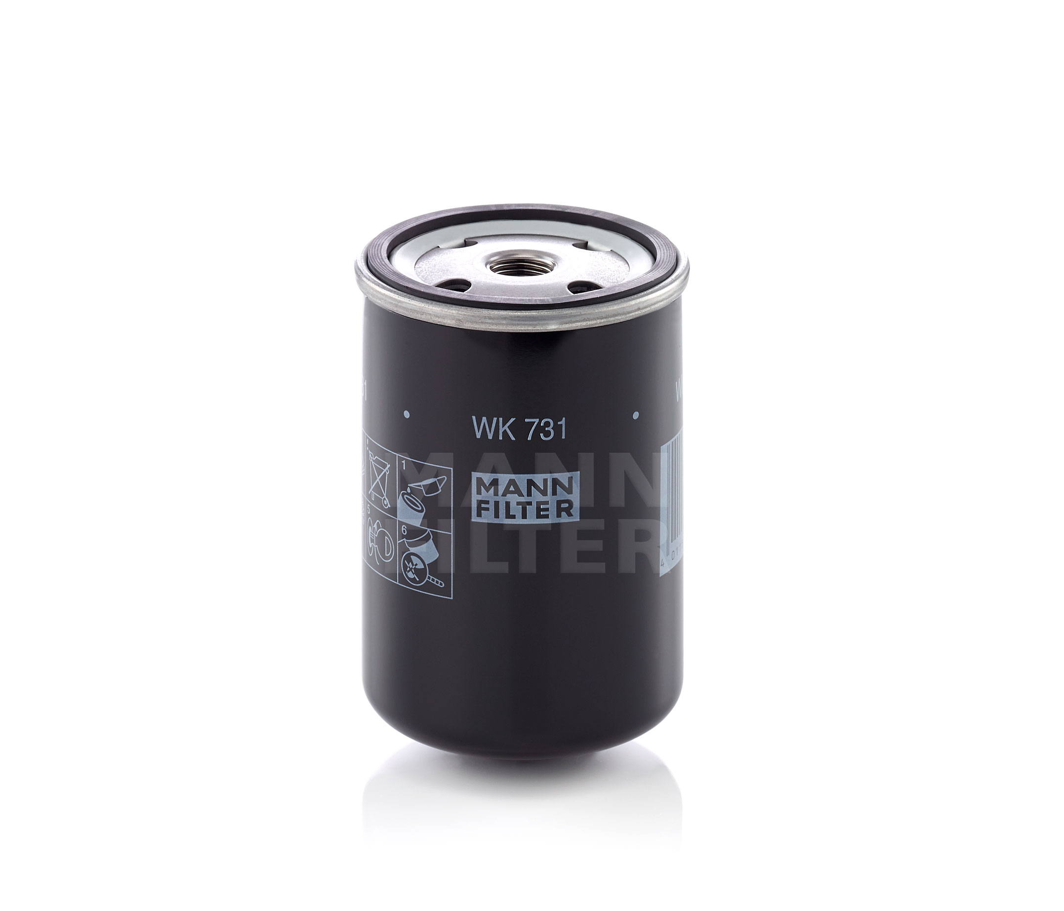 Compre MANN-FILTER Filtro combustible Número de producto: WK 731 a bajo precio de 8,49 €