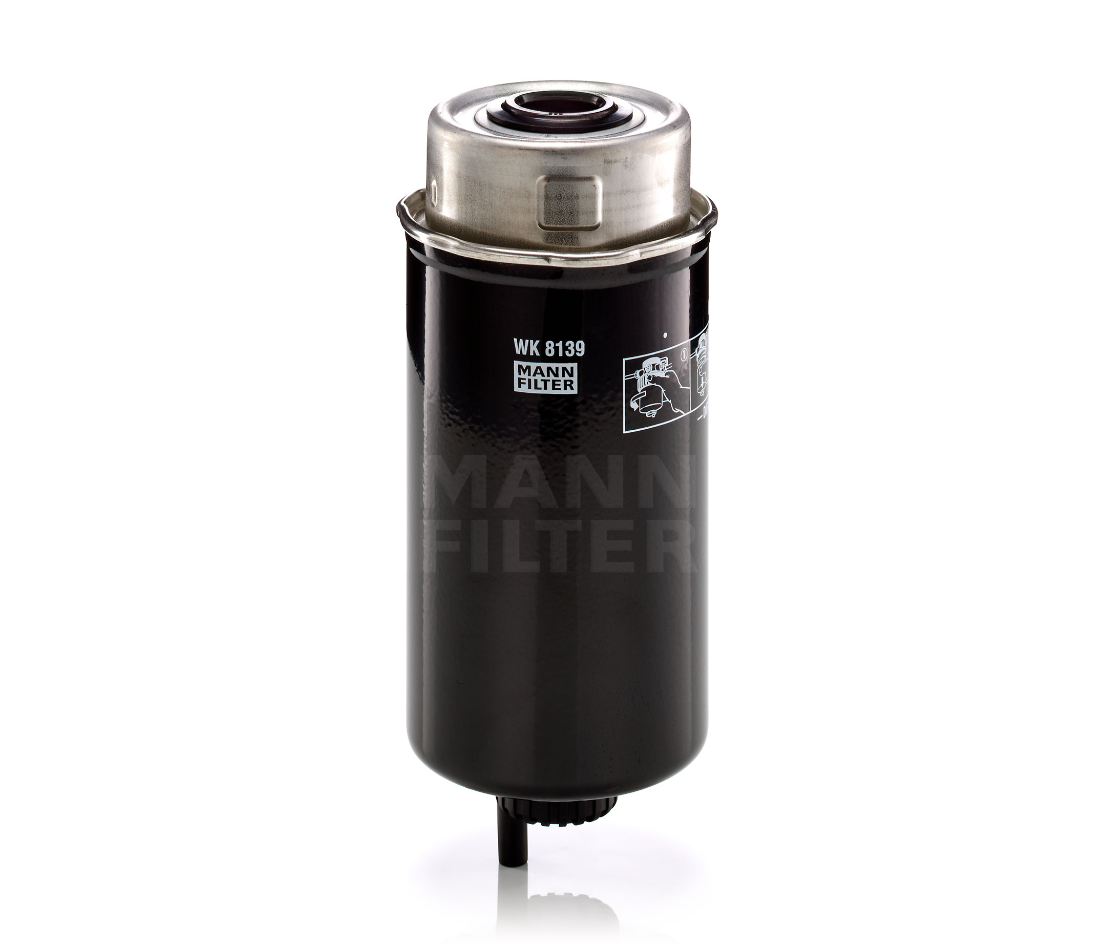 Köp MANN-FILTER Bränslefilter Produktnummer: WK 8139 till det förmånliga priset av 892,09 kr