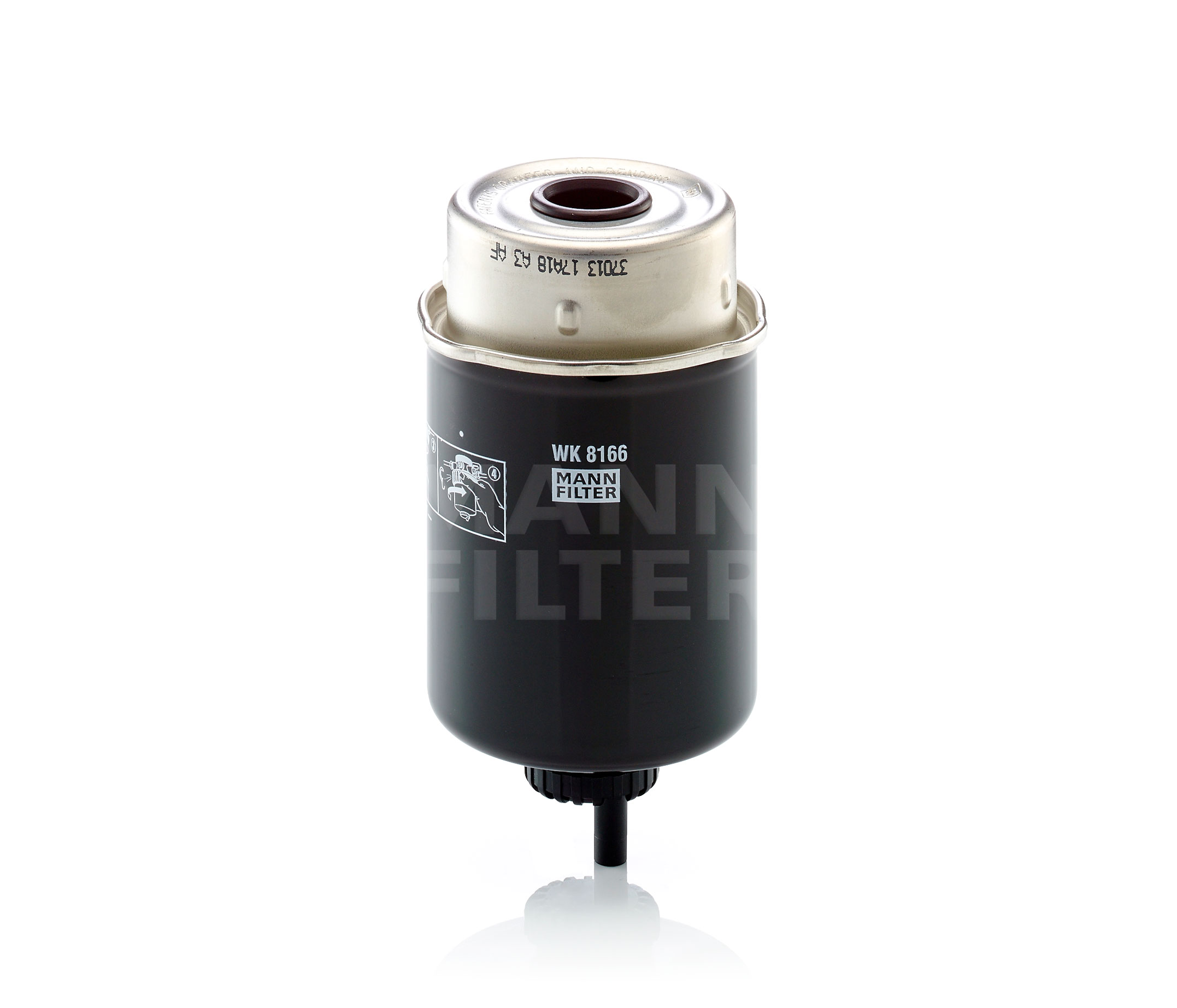 Köp MANN-FILTER Bränslefilter Produktnummer: WK 8166 till det förmånliga priset av 356,59 kr
