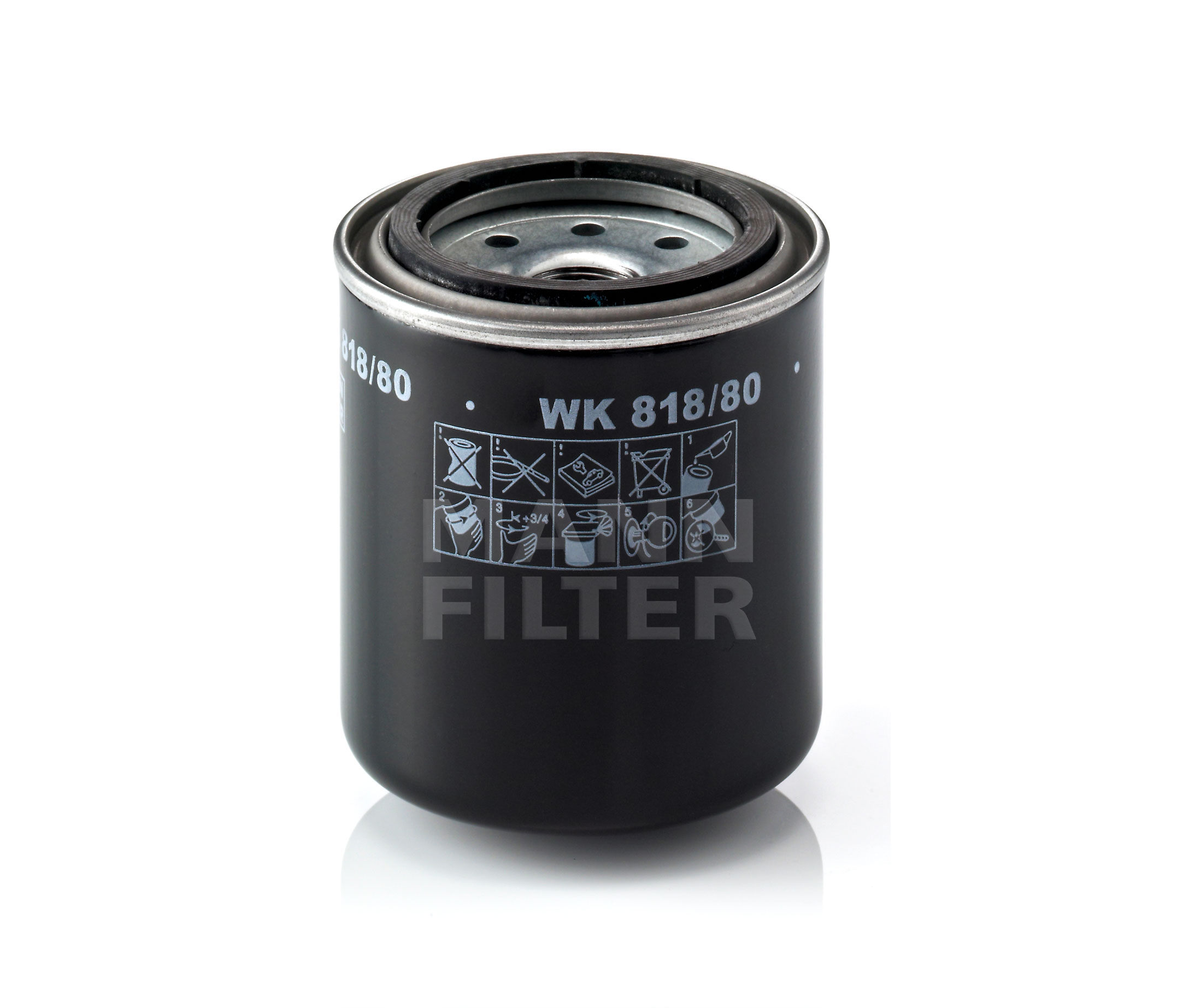Köp MANN-FILTER Bränslefilter Produktnummer: WK 818/80 till det förmånliga priset av 261,63 kr